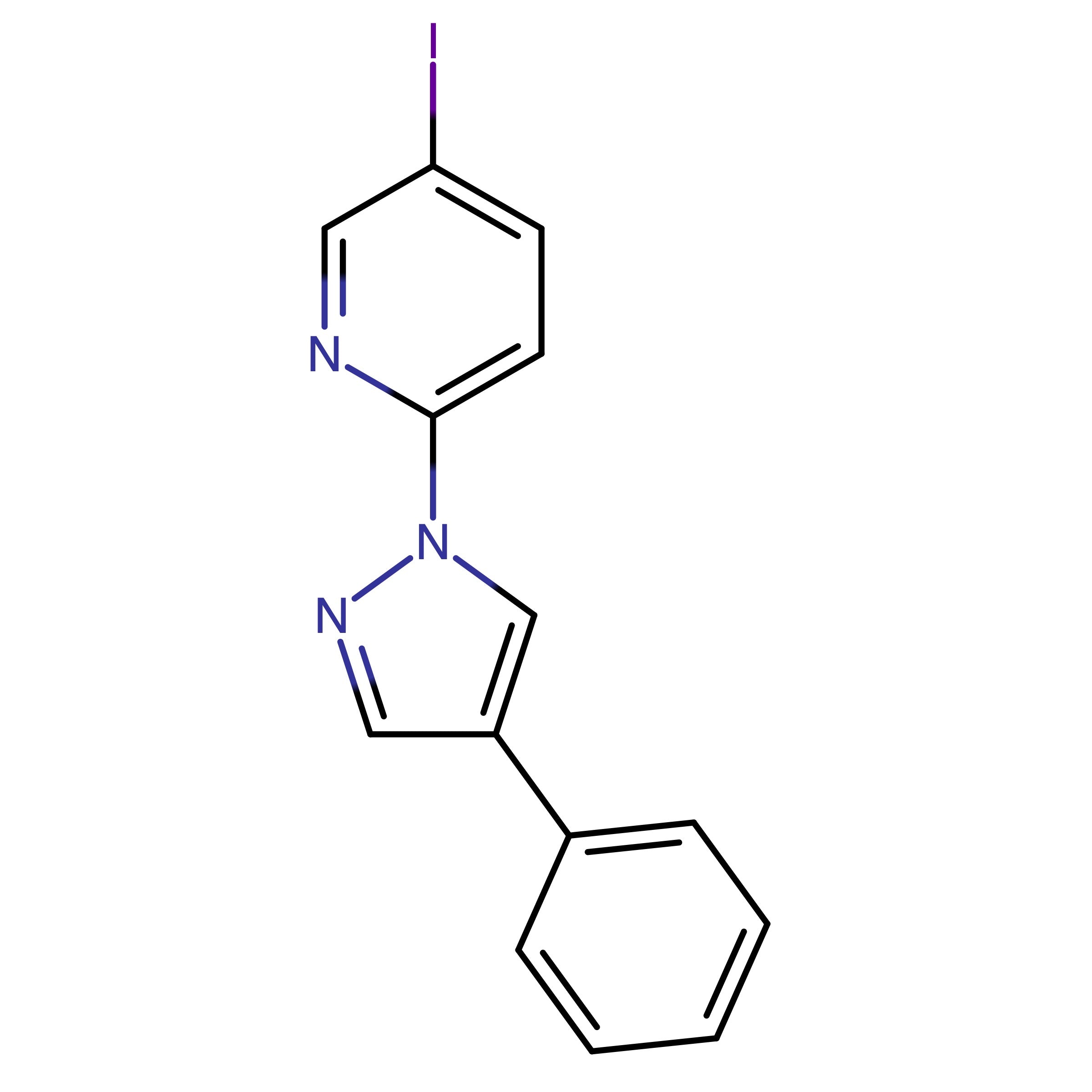 CAS 1393125-40-0 | 5-Iodo-2-(4-phenyl-1H-pyrazol-1-yl)pyridine