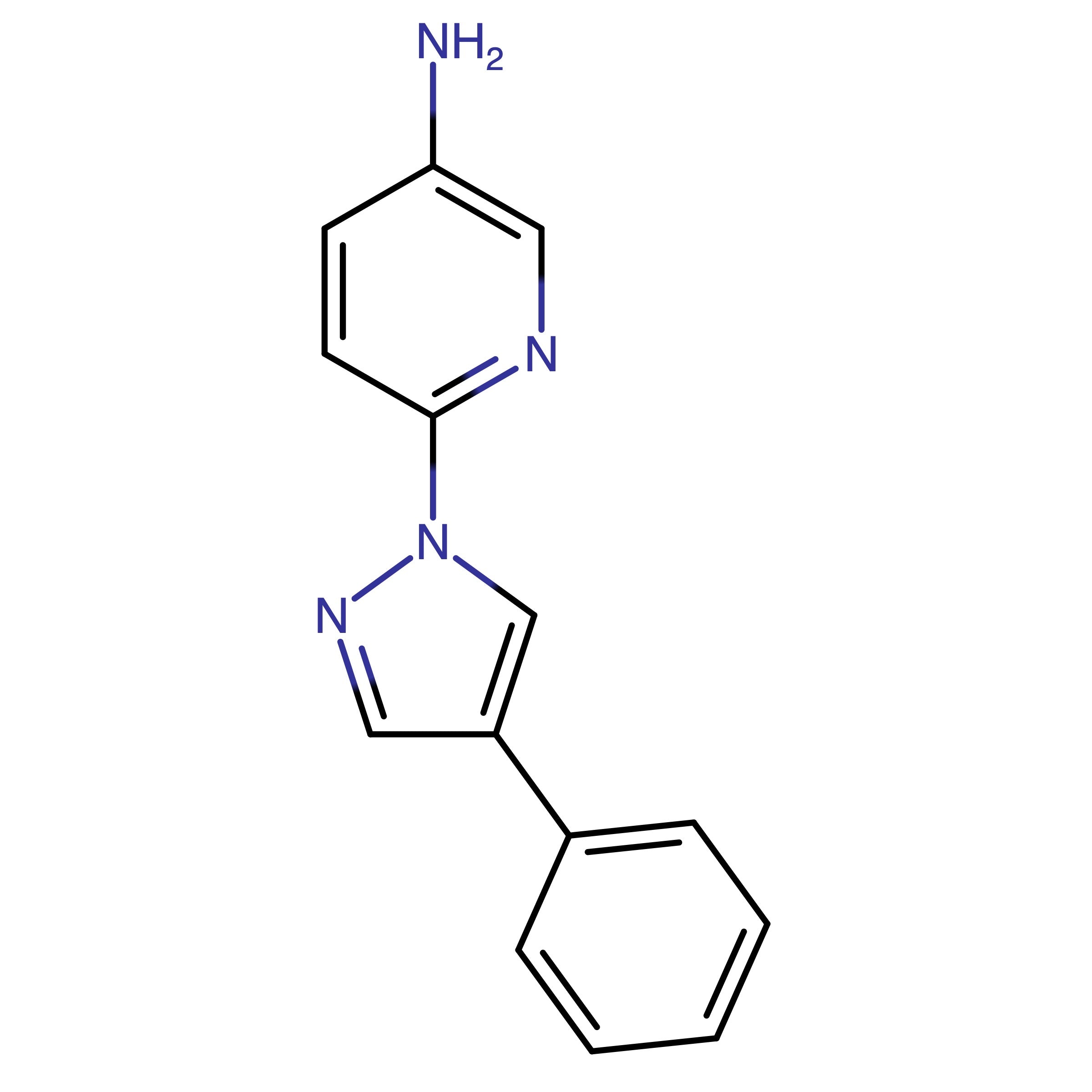 CAS 1393125-41-1 | 6-(4-Phenyl-1H-pyrazol-1-yl)pyridin-3-amine