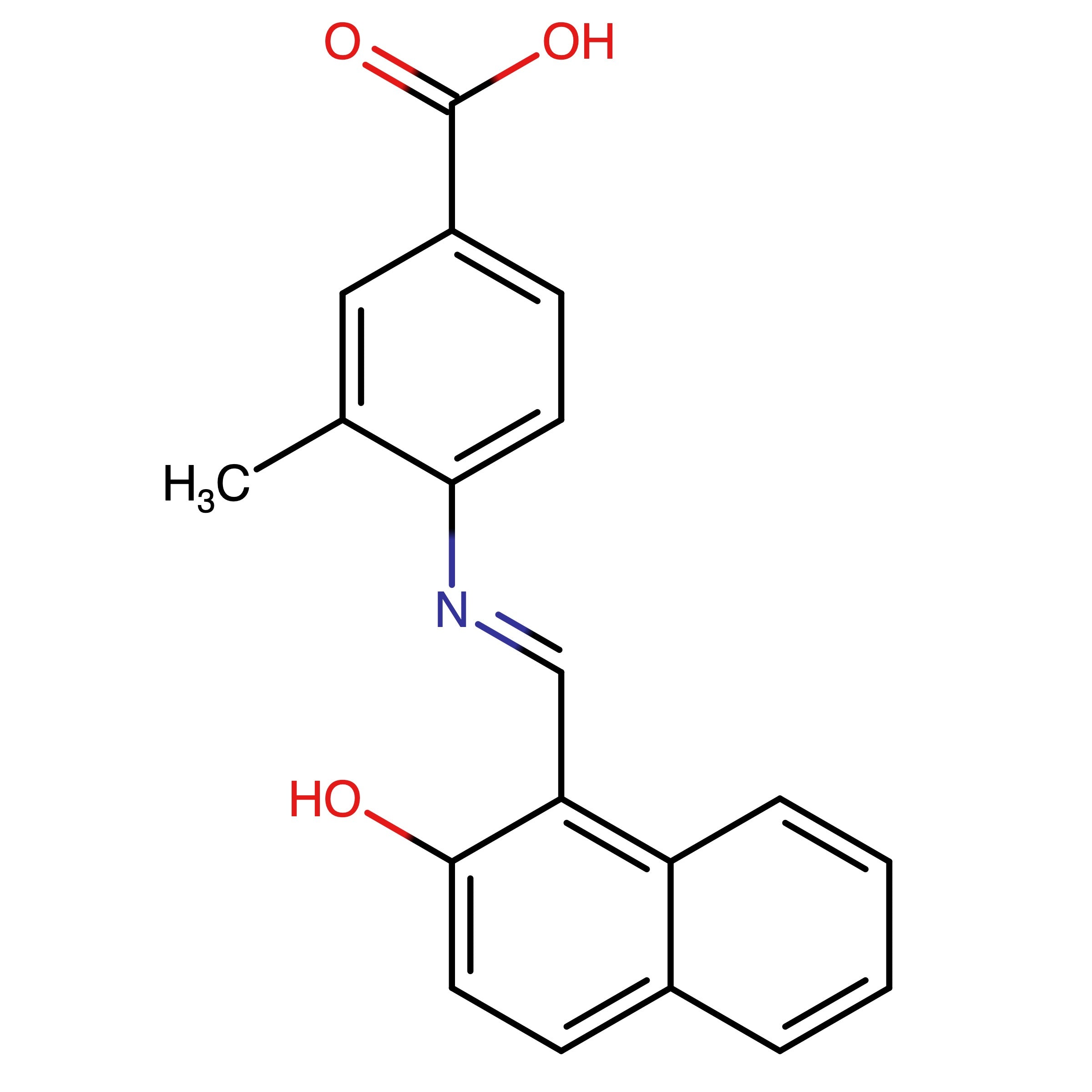 CAS 2361527-29-7 | Benzoic acid, 4-[(E)-[(2-hydroxy-1-naphthalenyl)methylene]amino]-3-methyl-
