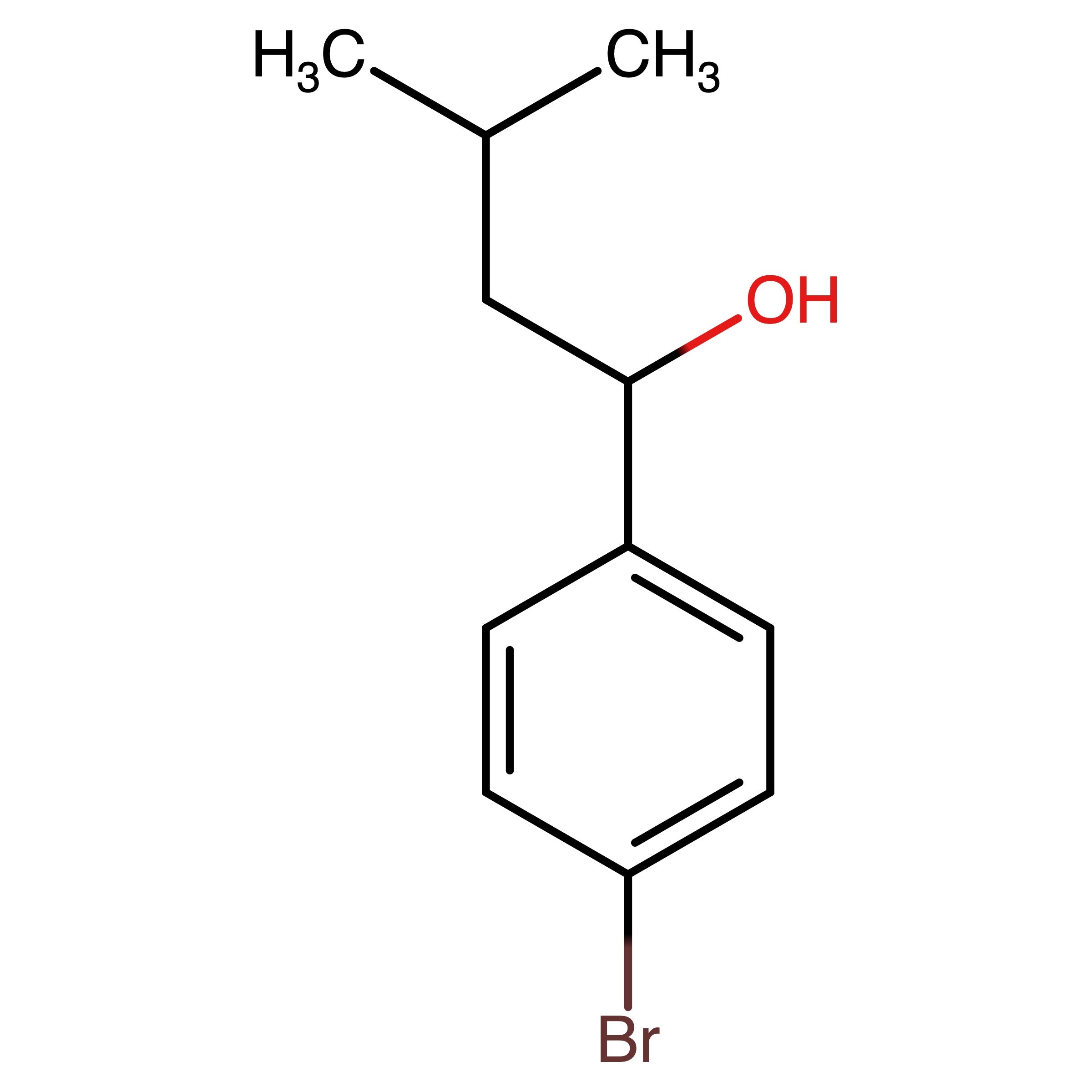 CAS 100757-92-4 | 1-(4-Bromophenyl)-3-methylbutan-1-ol | MFCD11920270