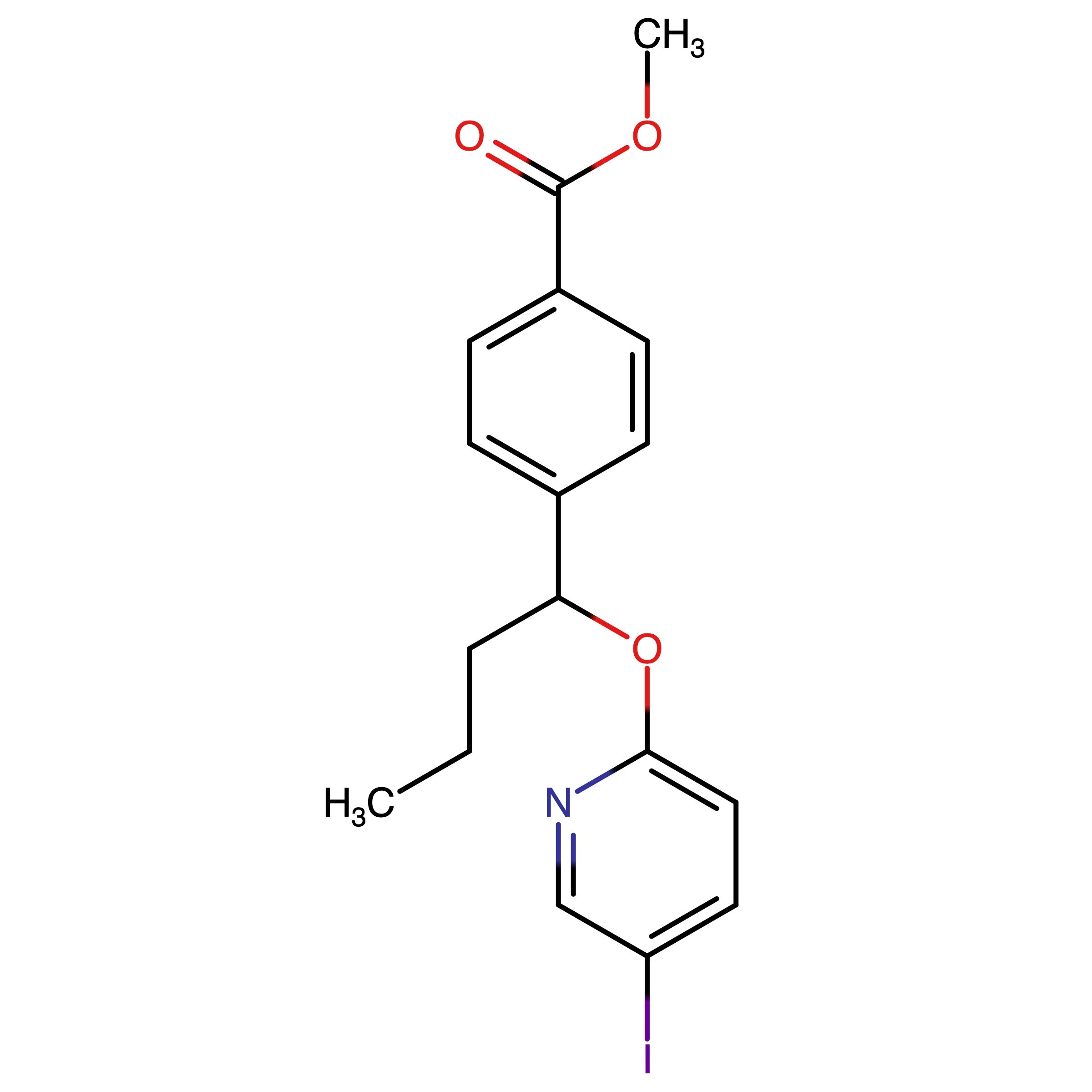 CAS 1393125-54-6 | Methyl 4-(1-((5-iodopyridin-2-yl)oxy)butyl)benzoate