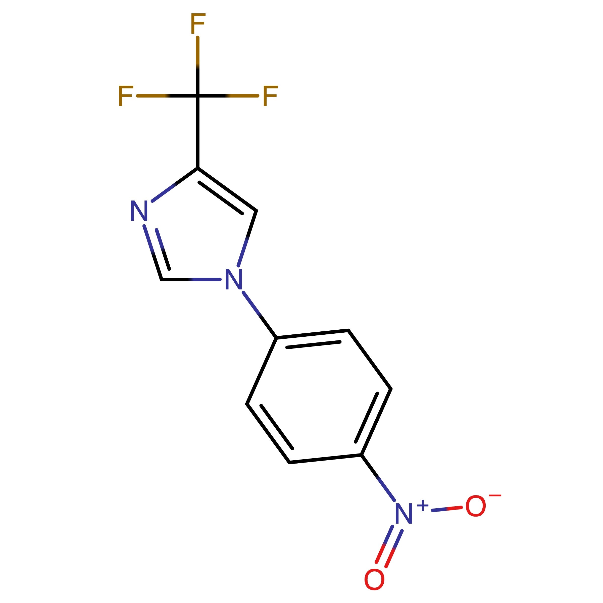 CAS 1393125-58-0 | 1-(4-Nitrophenyl)-4-(trifluoromethyl)-1H-imidazole