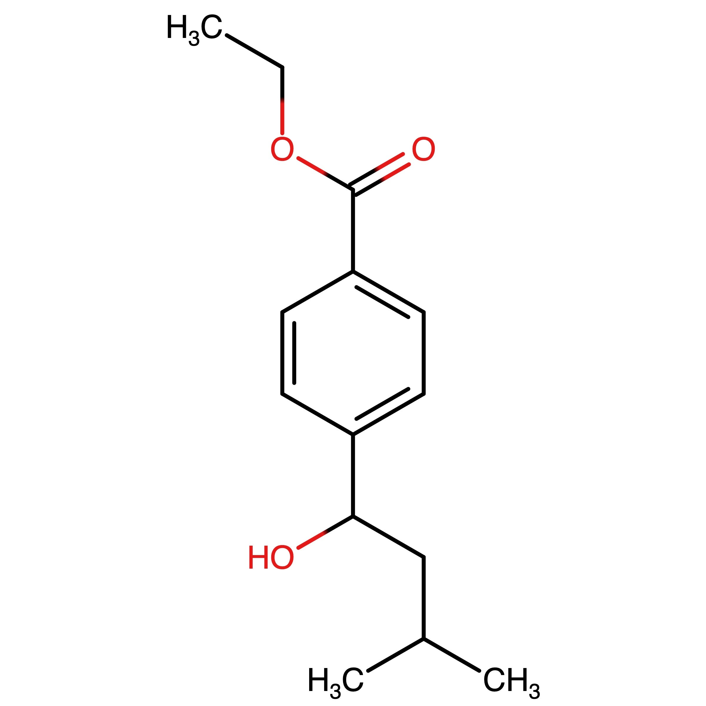 CAS 1393125-62-6 | Ethyl 4-(1-hydroxy-3-methylbutyl)benzoate