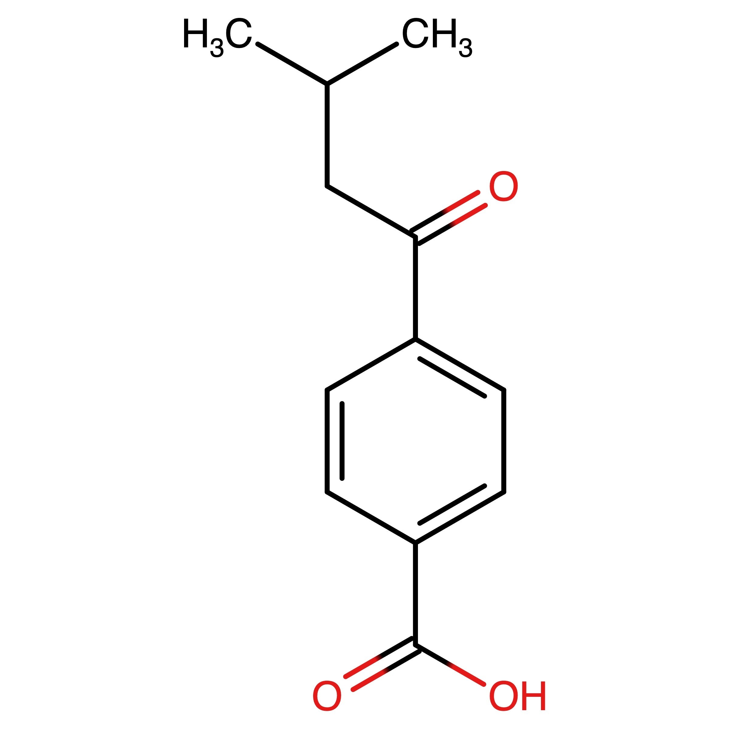 CAS 1266998-03-1 | 4-(3-Methylbutanoyl)benzoic acid | MFCD19315916