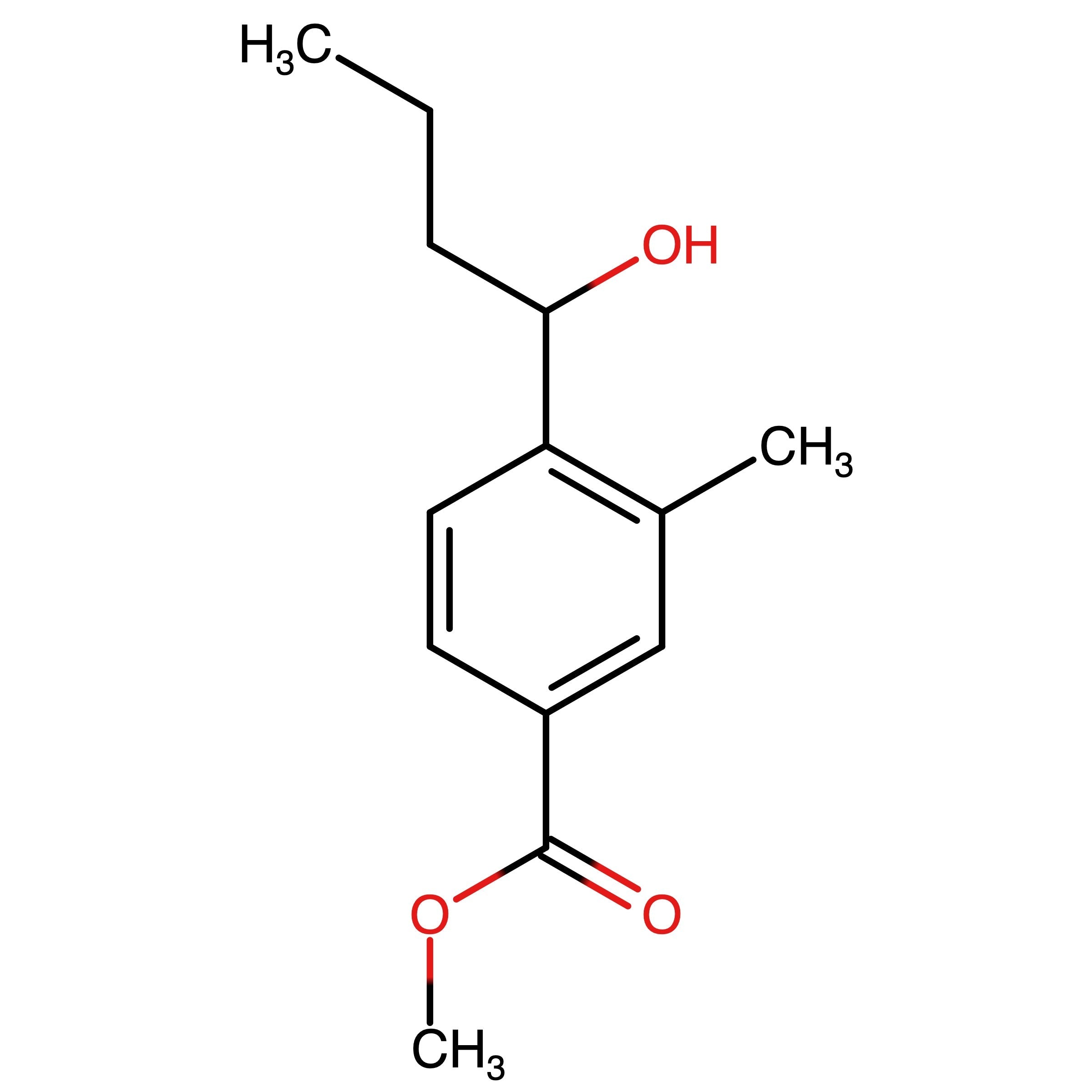 CAS 1393125-72-8 | Methyl 4-(1-hydroxybutyl)-3-methylbenzoate