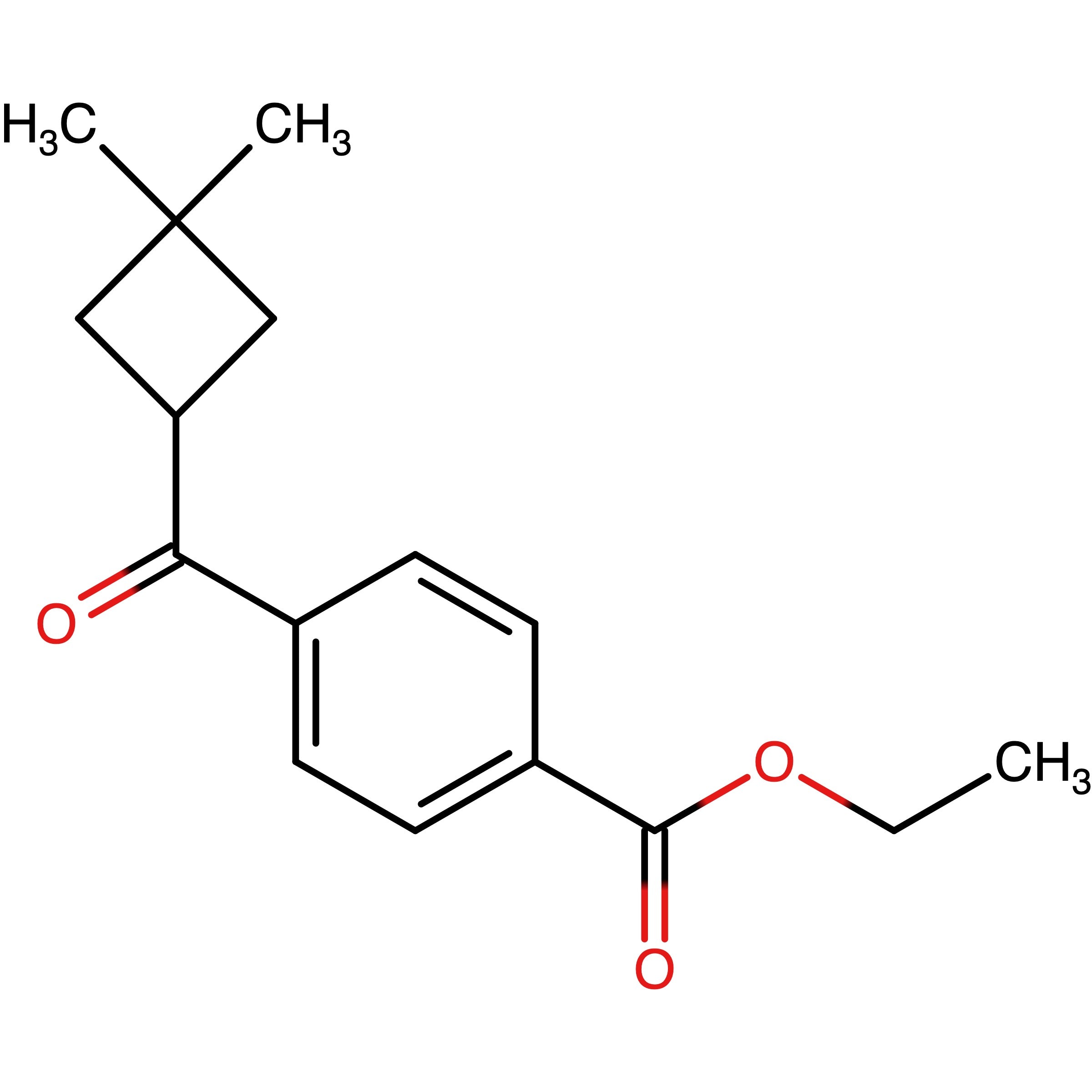 CAS 1393125-75-1 | Ethyl 4-(3,3-dimethylcyclobutane-1-carbonyl)benzoate