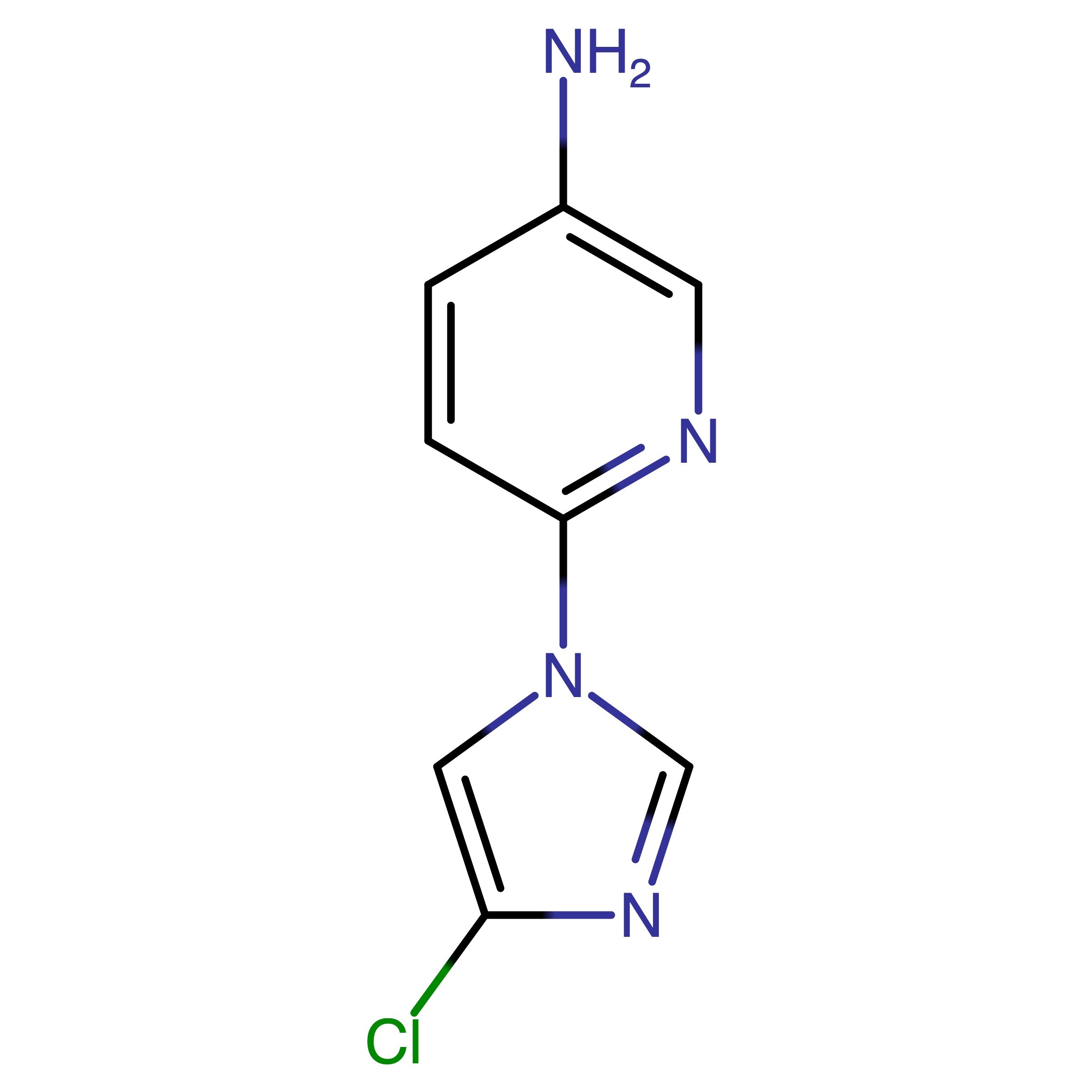 CAS 1393125-81-9 | 6-(4-Chloro-1H-imidazol-1-yl)pyridin-3-amine