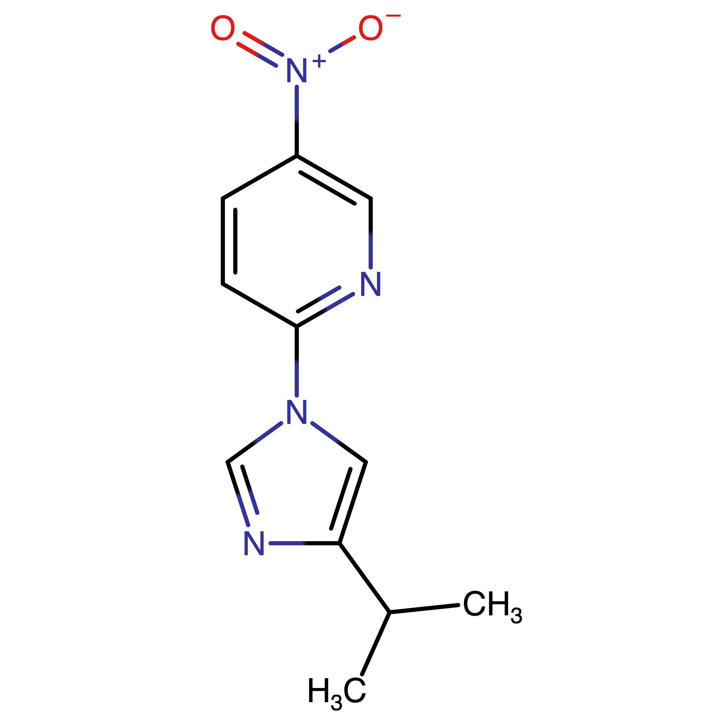 CAS 1393125-85-3 | 2-(4-(Propan-2-yl)-1H-imidazol-1-yl)-5-nitropyridine