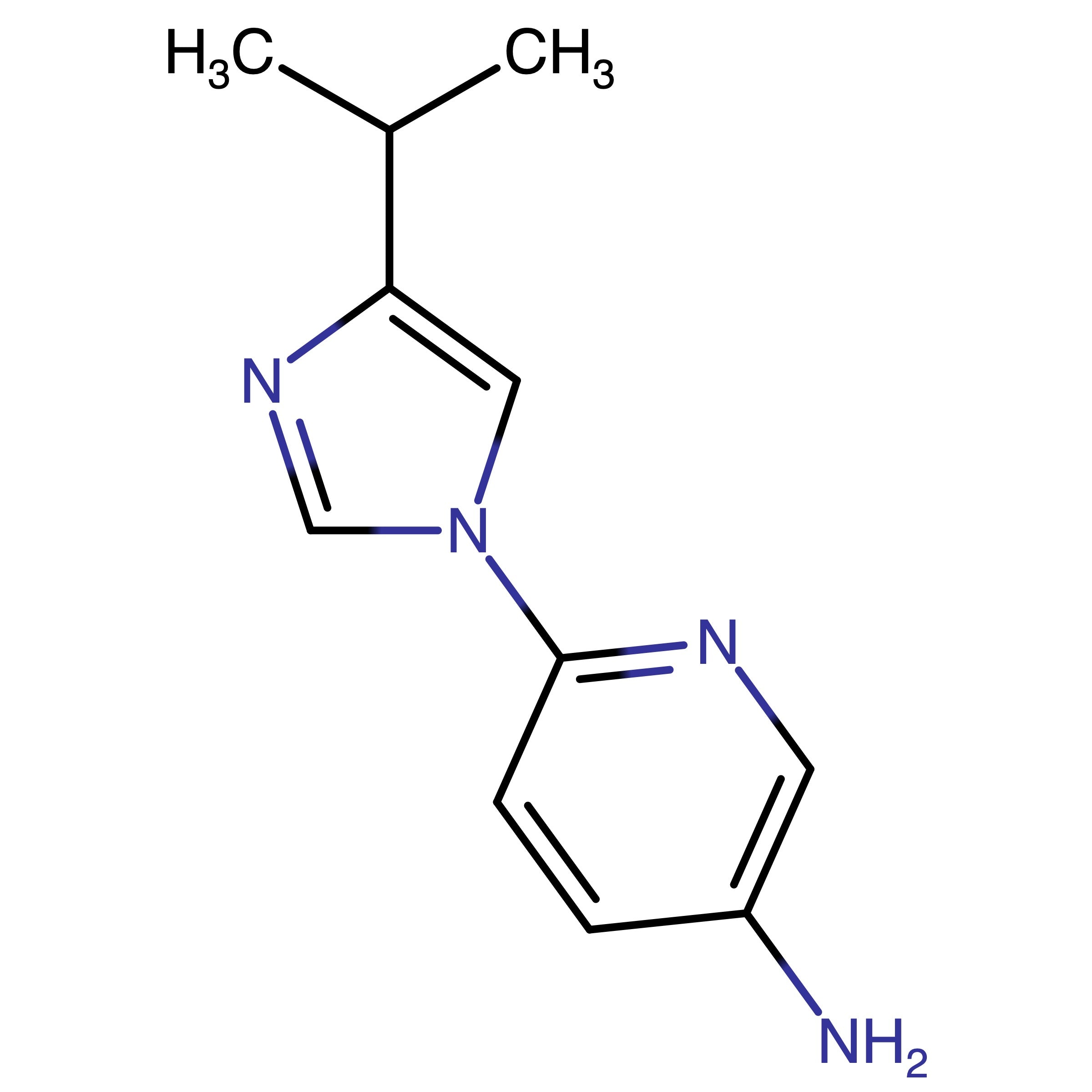 CAS 1393125-86-4 | 6-(4-(Propan-2-yl)-1H-imidazol-1-yl)pyridin-3-amine