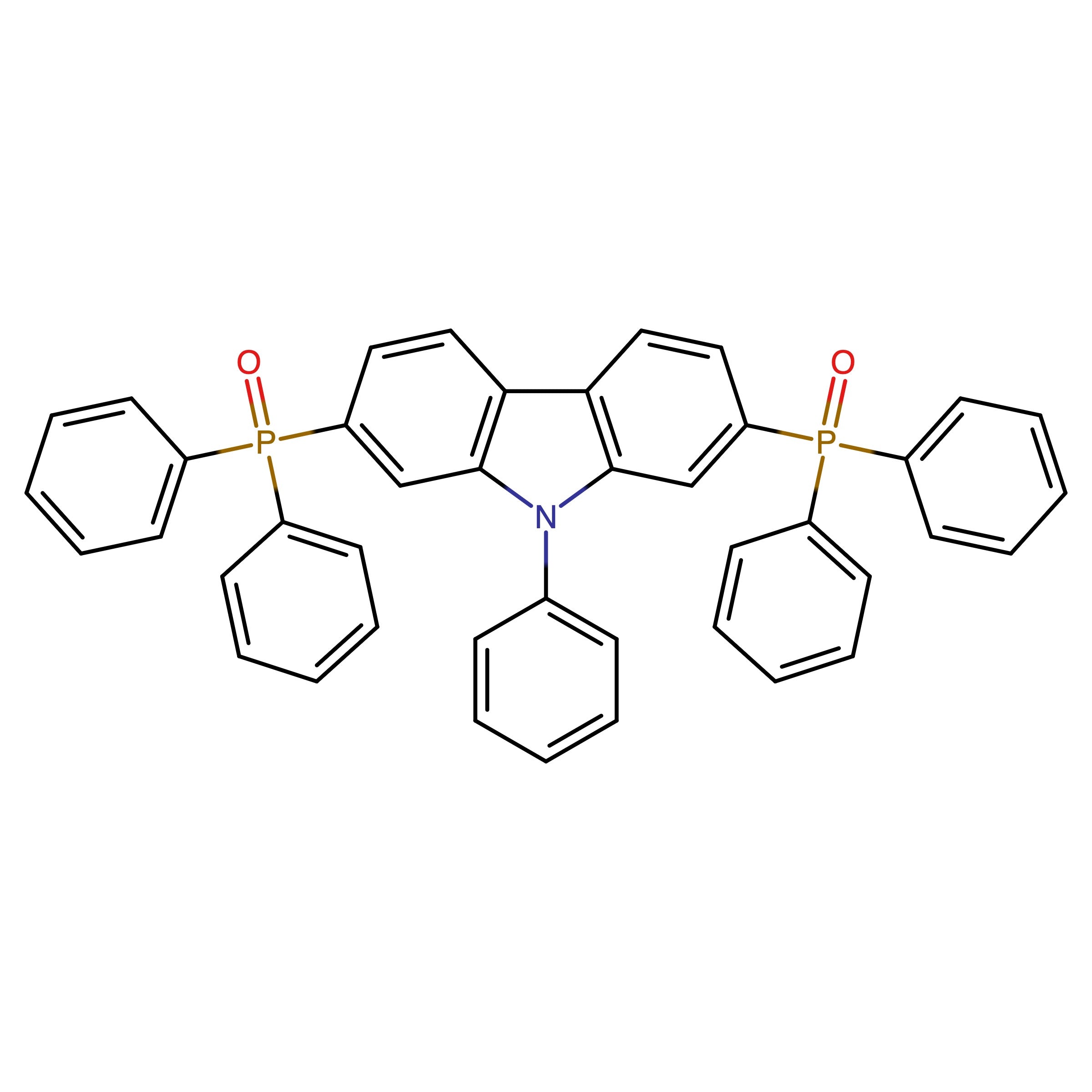 CAS 1299463-56-1 | 2,7-Bis(diphenylphosphinyl)-9-phenyl-9H-carbazole