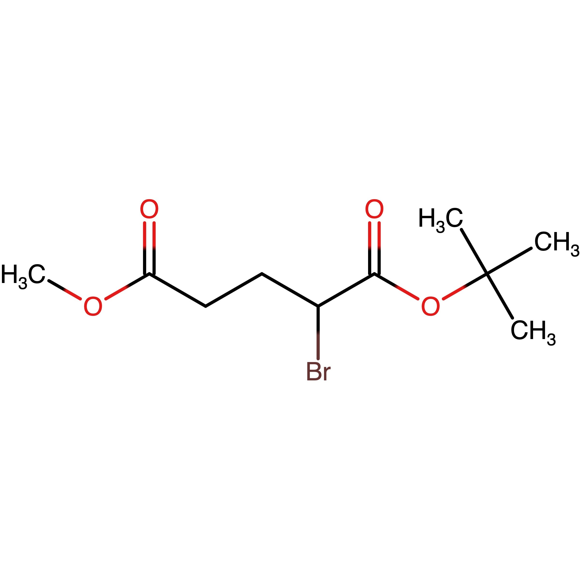 CAS 87517-44-0 | 1-(tert-Butyl) 5-methyl 2-bromopentanedioate