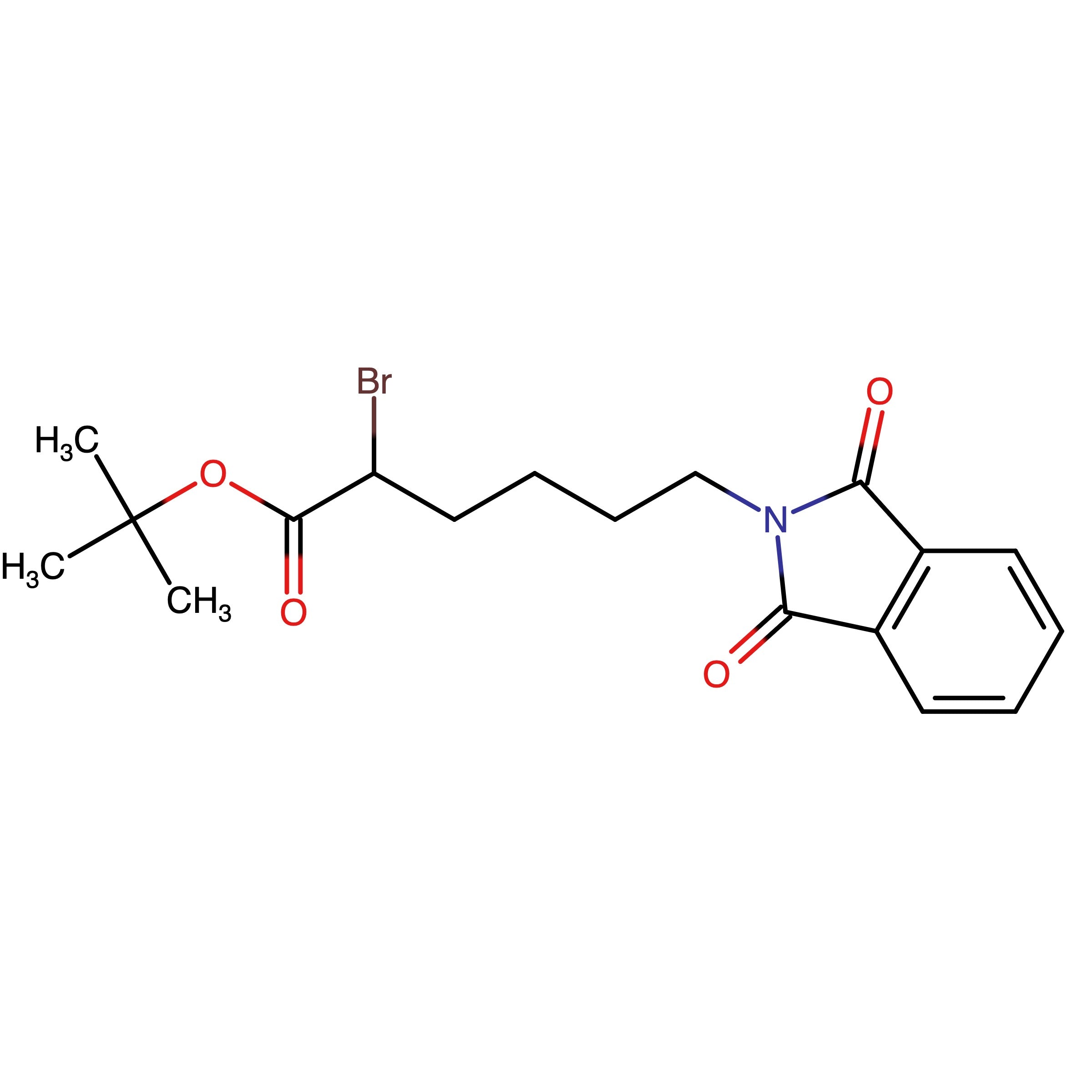 CAS 112941-88-5 | tert-Butyl 2-bromo-6-(1,3-dioxoisoindolin-2-yl)hexanoate