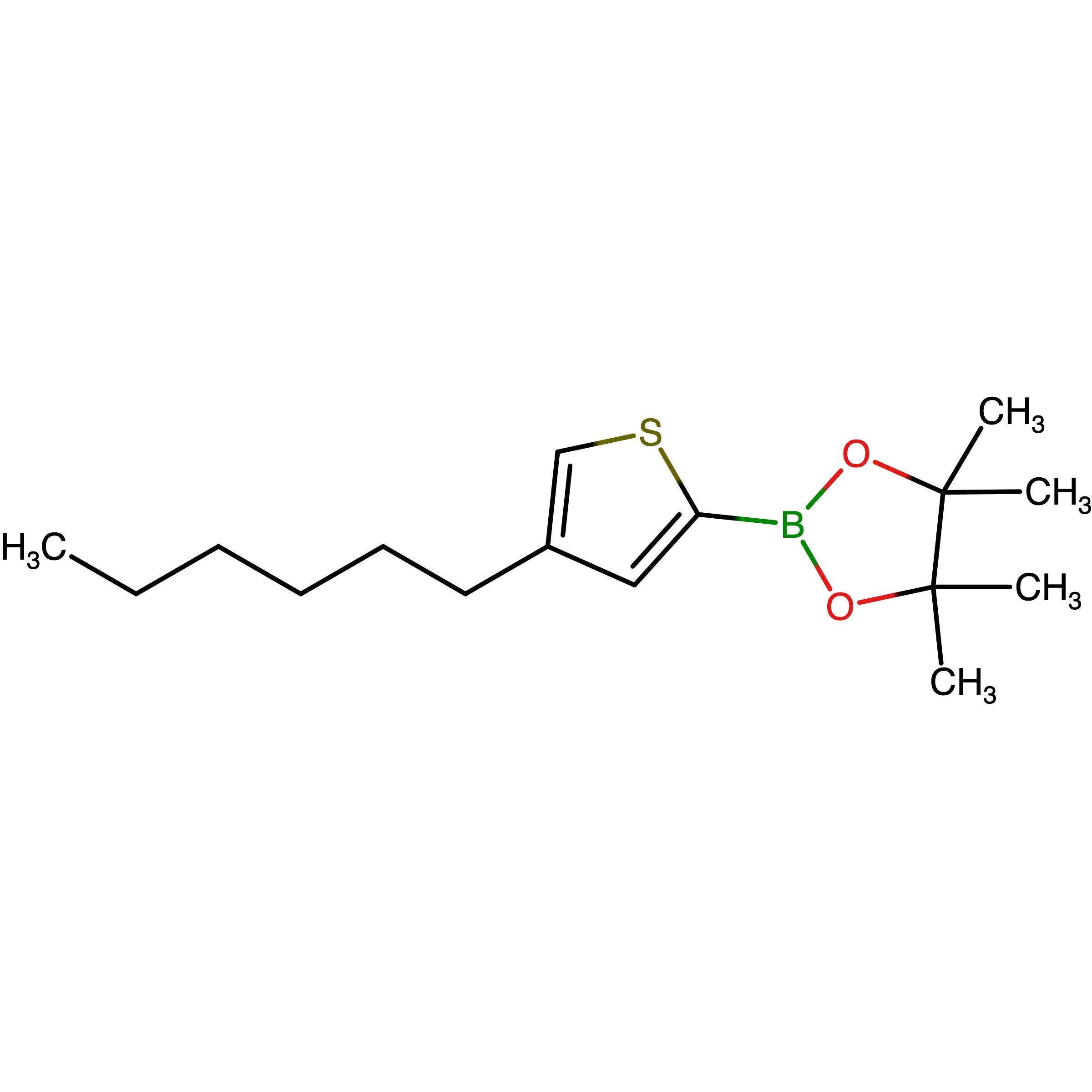 CAS 883742-29-8 | 4-Hexyl-2-thienylboronic acid pinacol ester | MFCD14708172