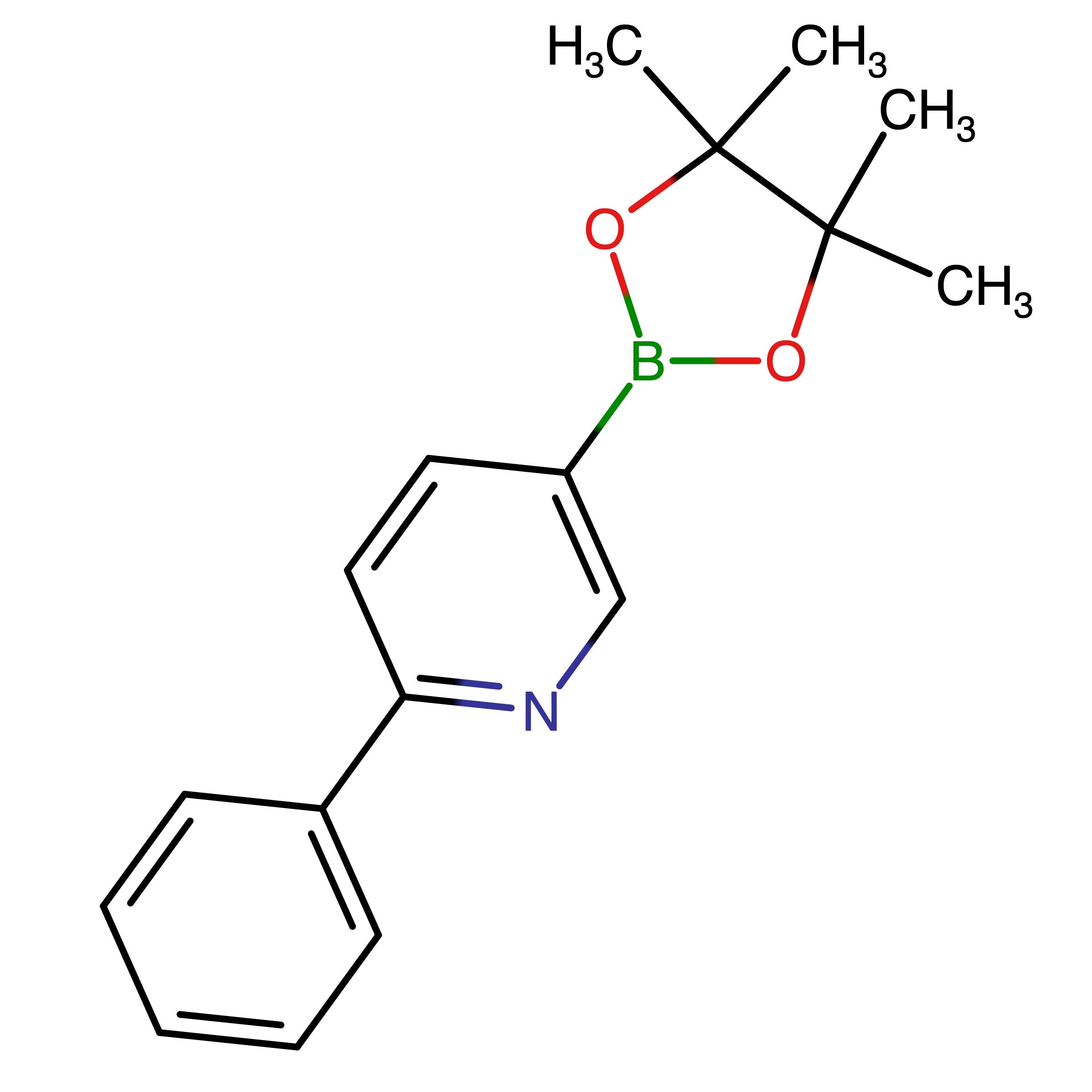CAS 879291-27-7 | 2-Phenyl-5-(4,4,5,5-tetramethyl-1,3,2-dioxaborolan-2-yl)pyridine | MFCD12032565