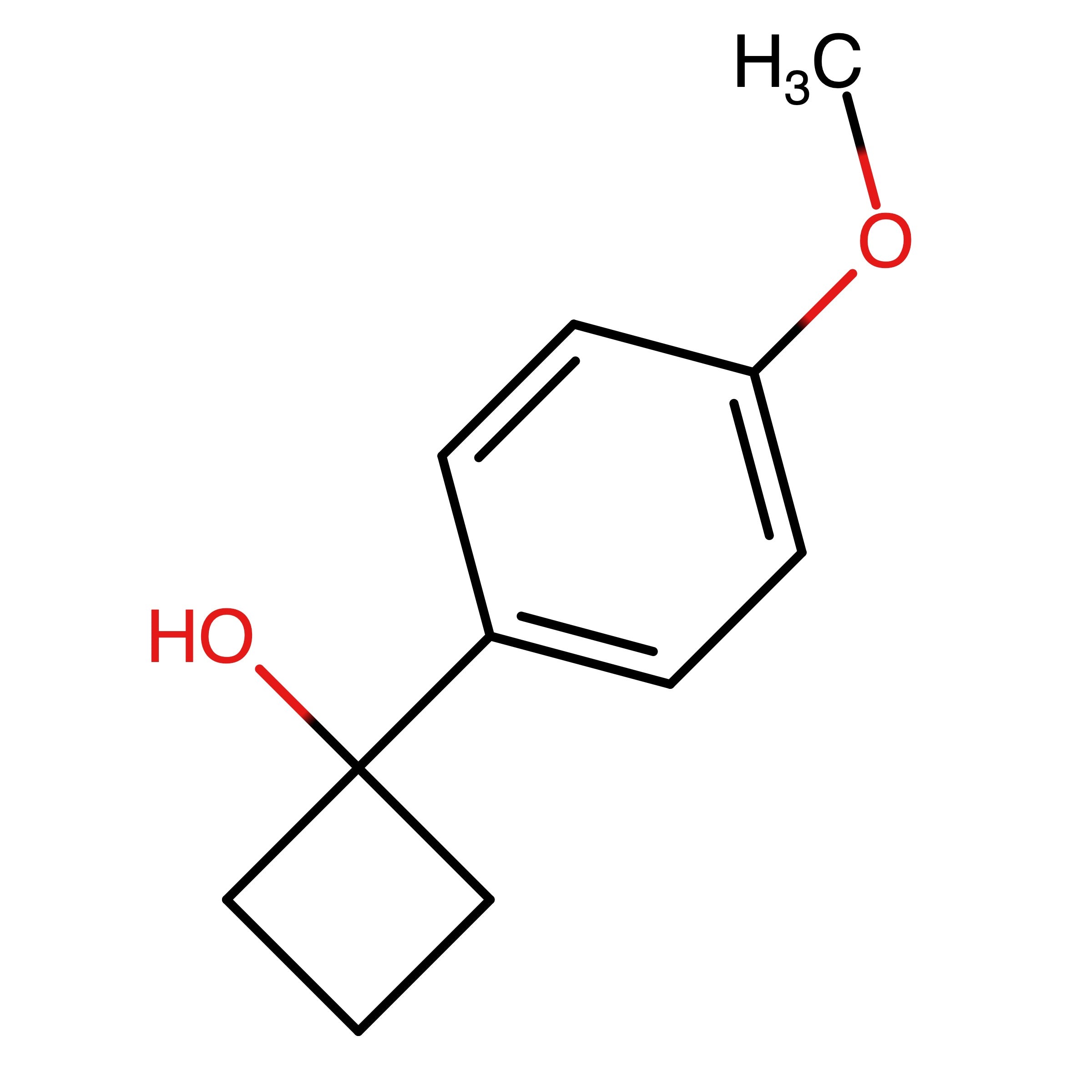 CAS 164171-80-6 | 1-(4-Methoxyphenyl)cyclobutan-1-ol