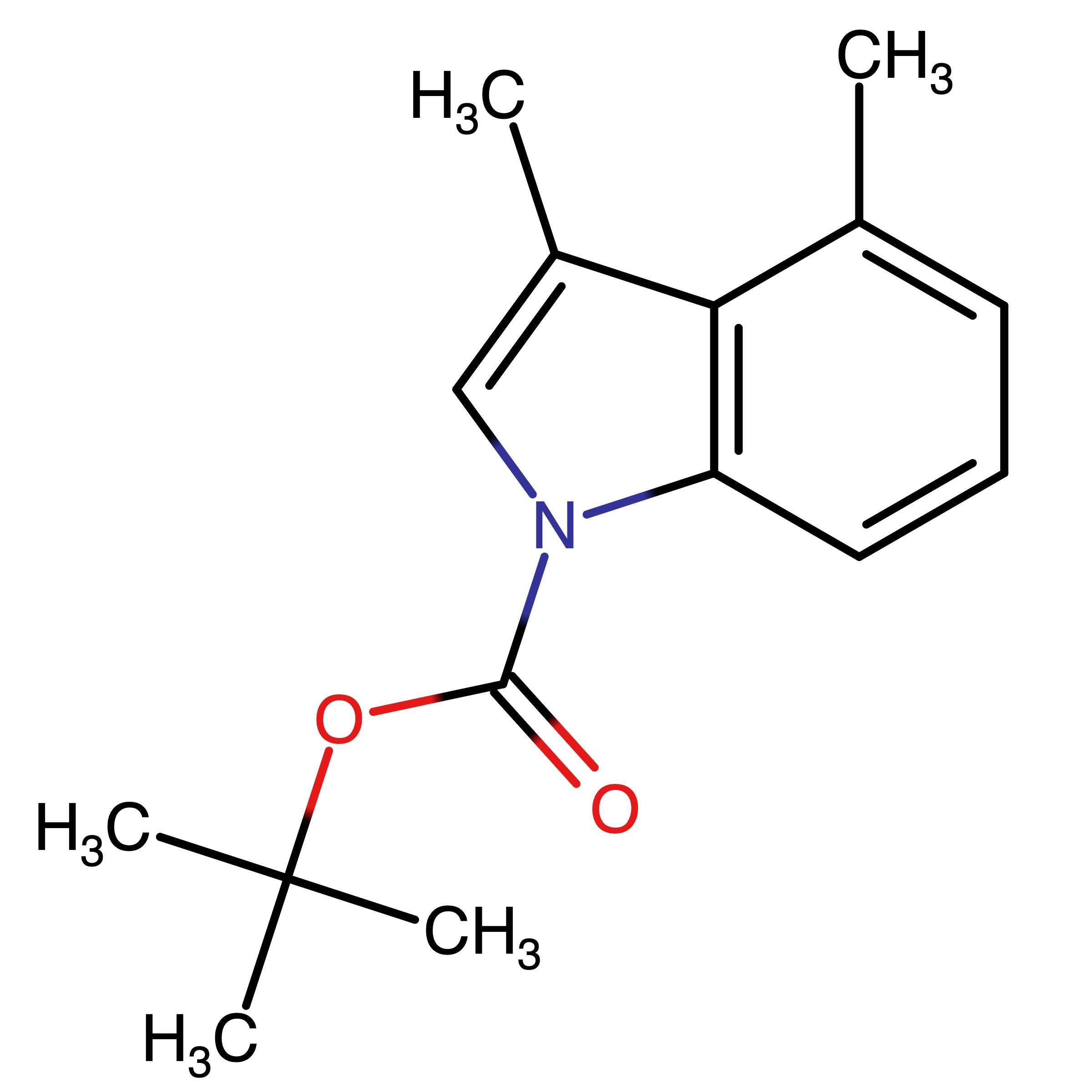CAS 2946737-86-4 | tert-Butyl 3,4-dimethyl-1H-indole-1-carboxylate
