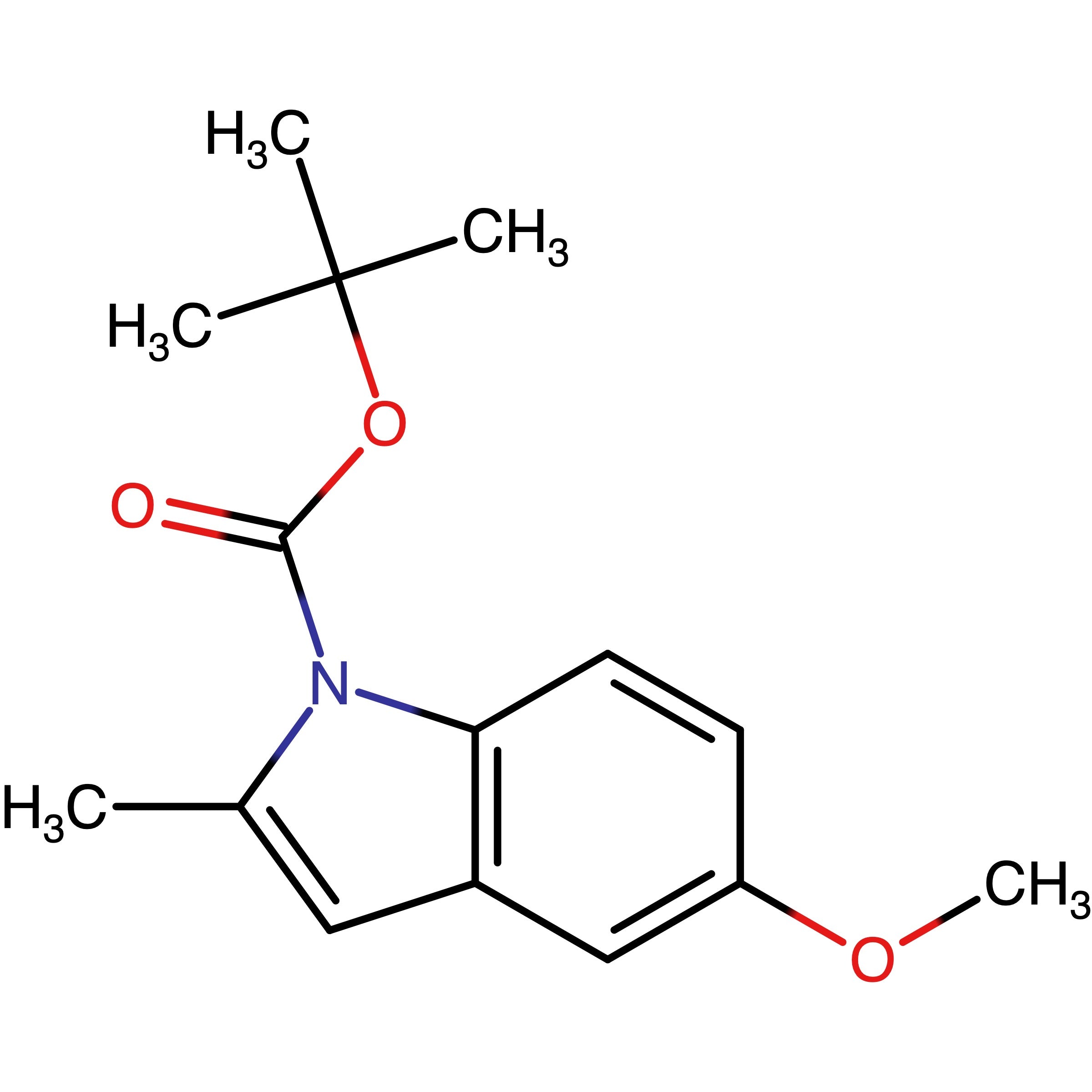 CAS 899419-78-4 | tert-Butyl 5-methoxy-2-methyl-1H-indole-1-carboxylate