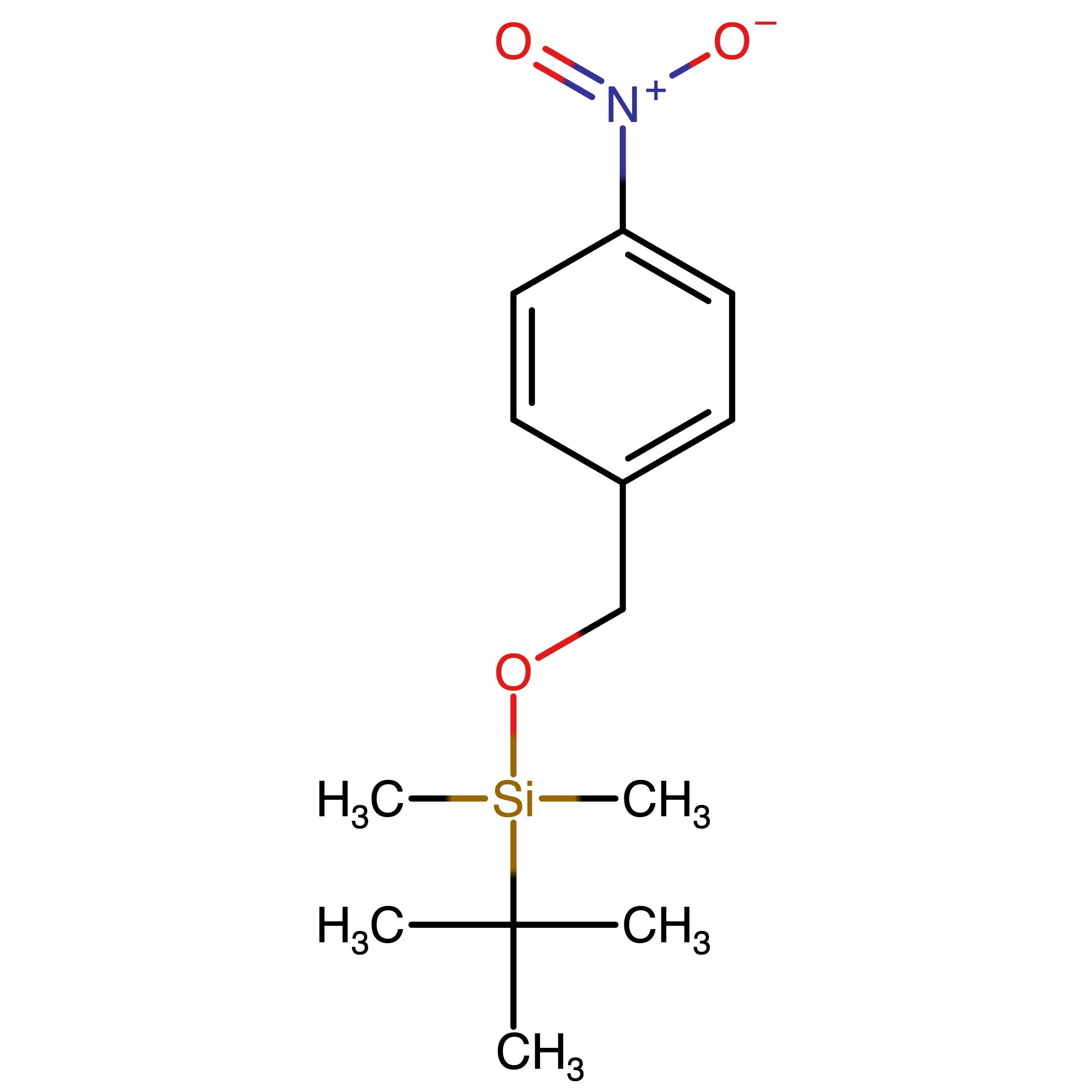 CAS 135605-97-9 | tert-Butyldimethyl((4-nitrobenzyl)oxy)silane