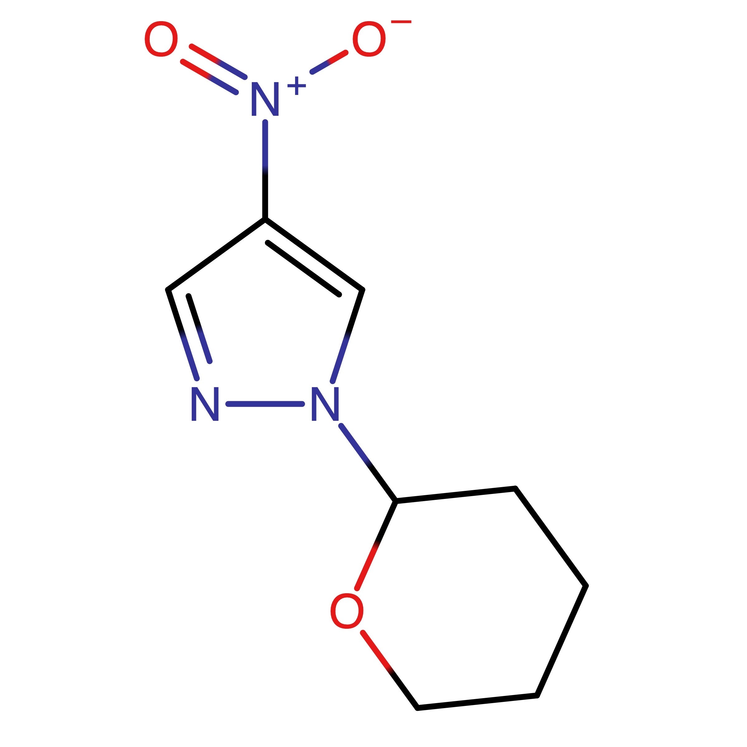 CAS 1479084-95-1 | 4-Nitro-1-(tetrahydro-2H-pyran-2-yl)-1H-pyrazole | MFCD28681164