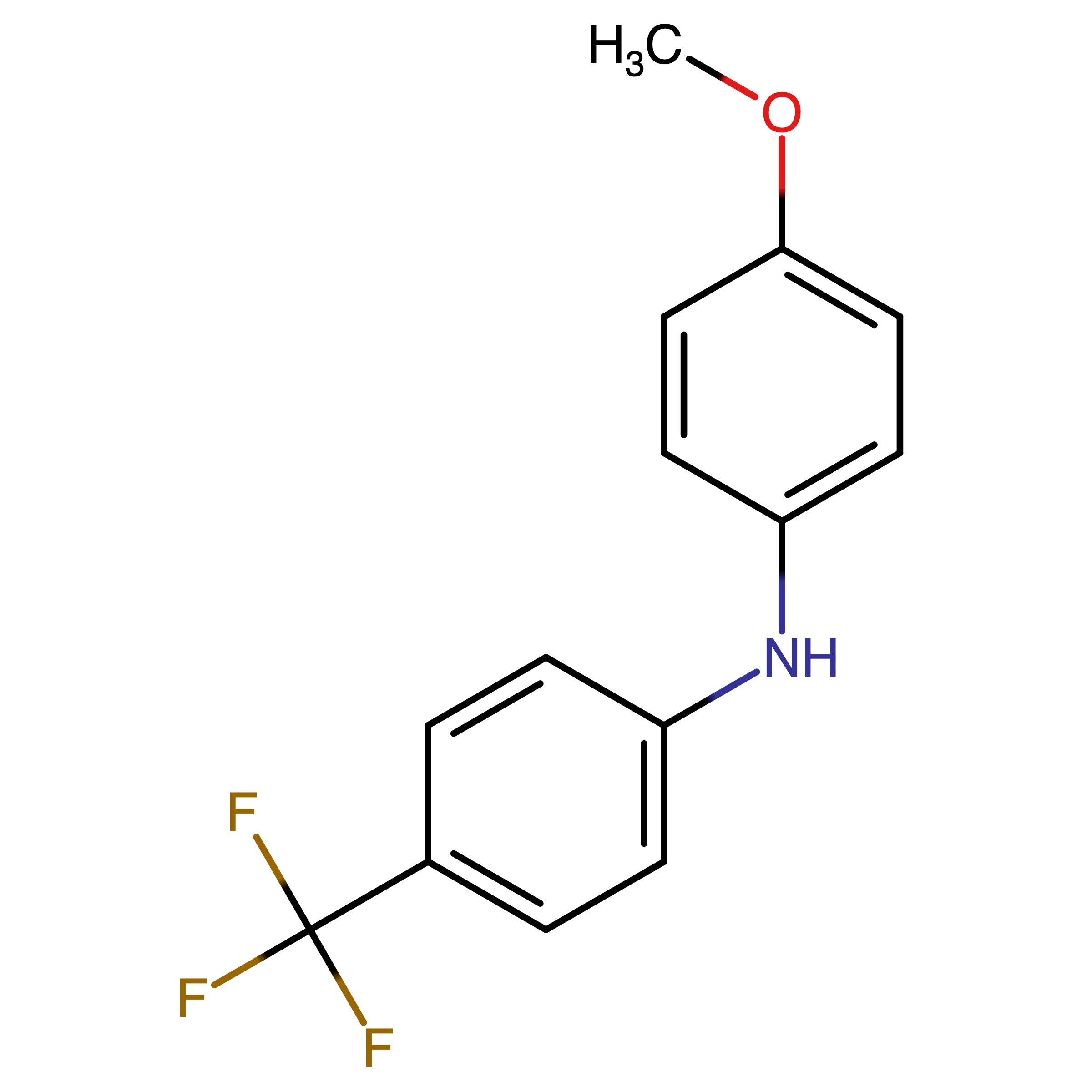 CAS 53451-88-0 | 4-Methoxy-N-(4-(trifluoromethyl)phenyl)aniline