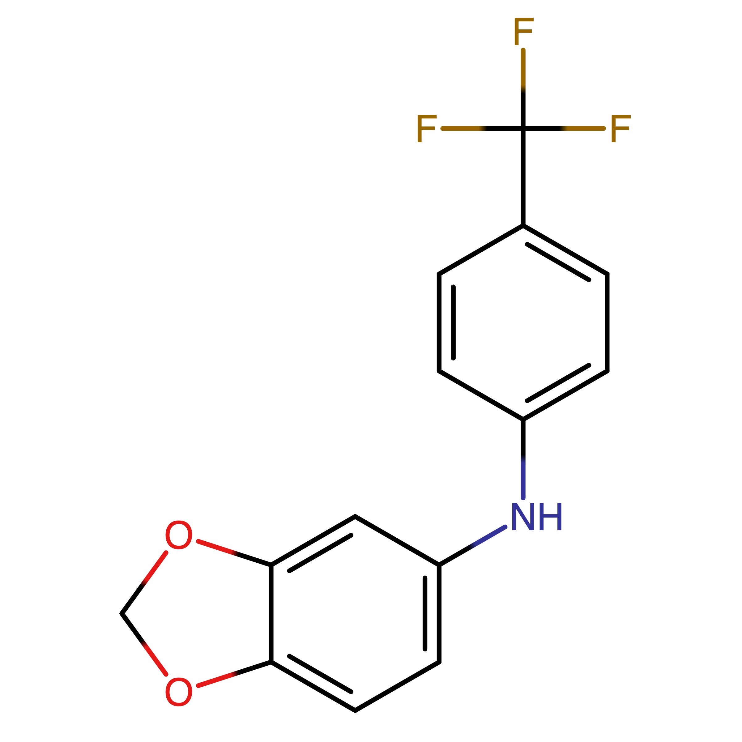 CAS 2382007-19-2 | N-(4-(Trifluoromethyl)phenyl)benzo[d][1,3]dioxol-5-amine