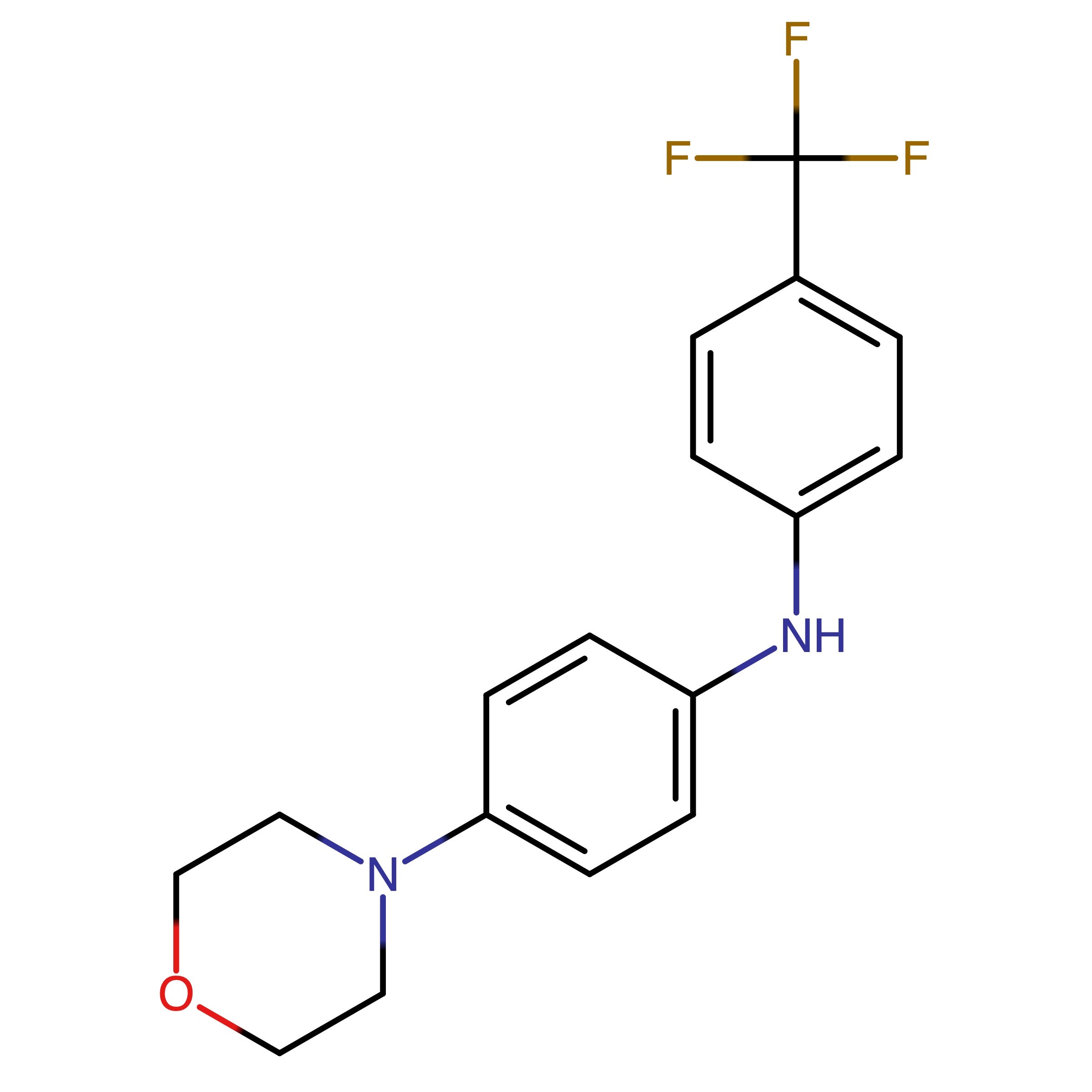 CAS 2930128-12-2 | 4-Morpholino-N-(4-(trifluoromethyl)phenyl)aniline