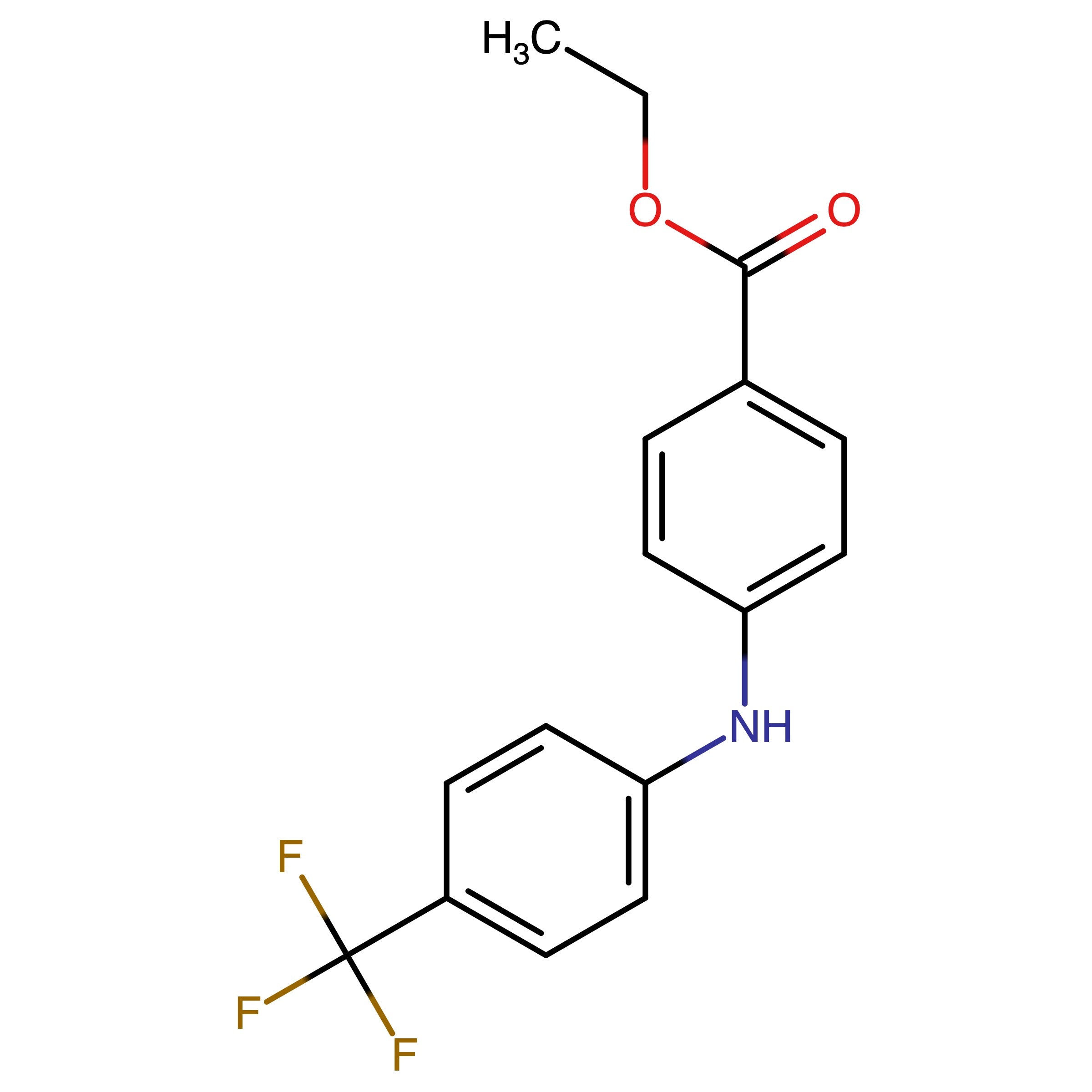 CAS 852927-00-5 | Ethyl 4-((4-(trifluoromethyl)phenyl)amino)benzoate