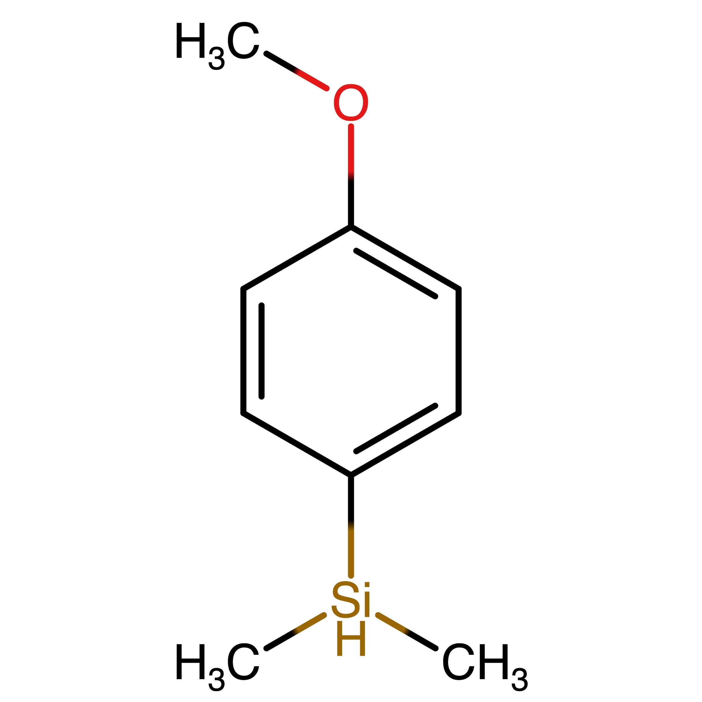 CAS 1432-38-8 | (4-Methoxyphenyl)dimethylsilane