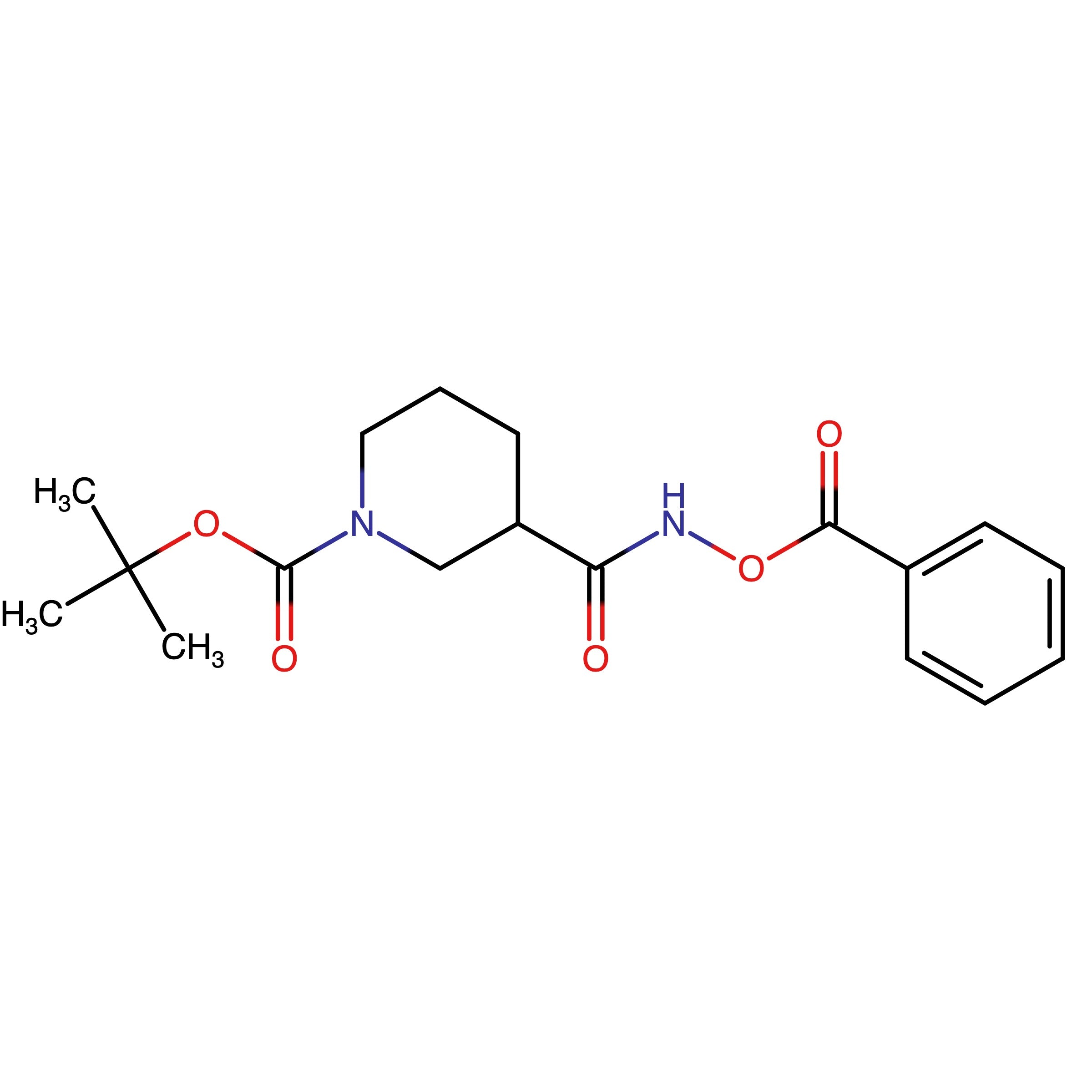 CAS 2949496-78-8 | tert-Butyl 3-((benzoyloxy)carbamoyl)piperidine-1-carboxylate