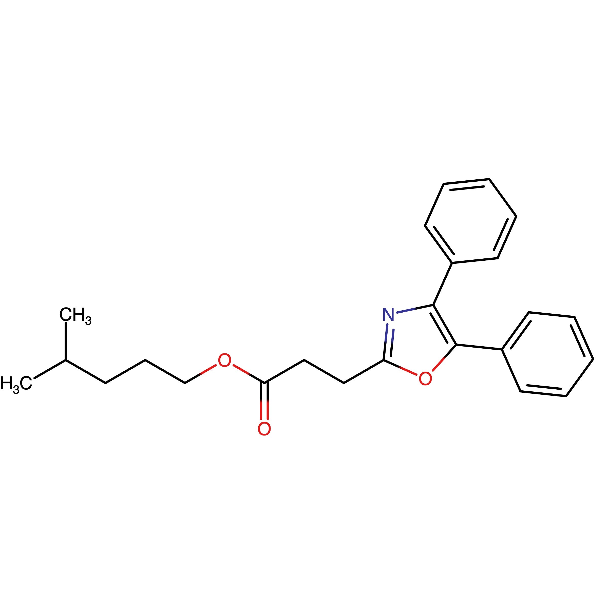 CAS 3003813-08-6 | 4-Methylpentyl 3-(4,5-diphenyloxazol-2-yl)propanoate