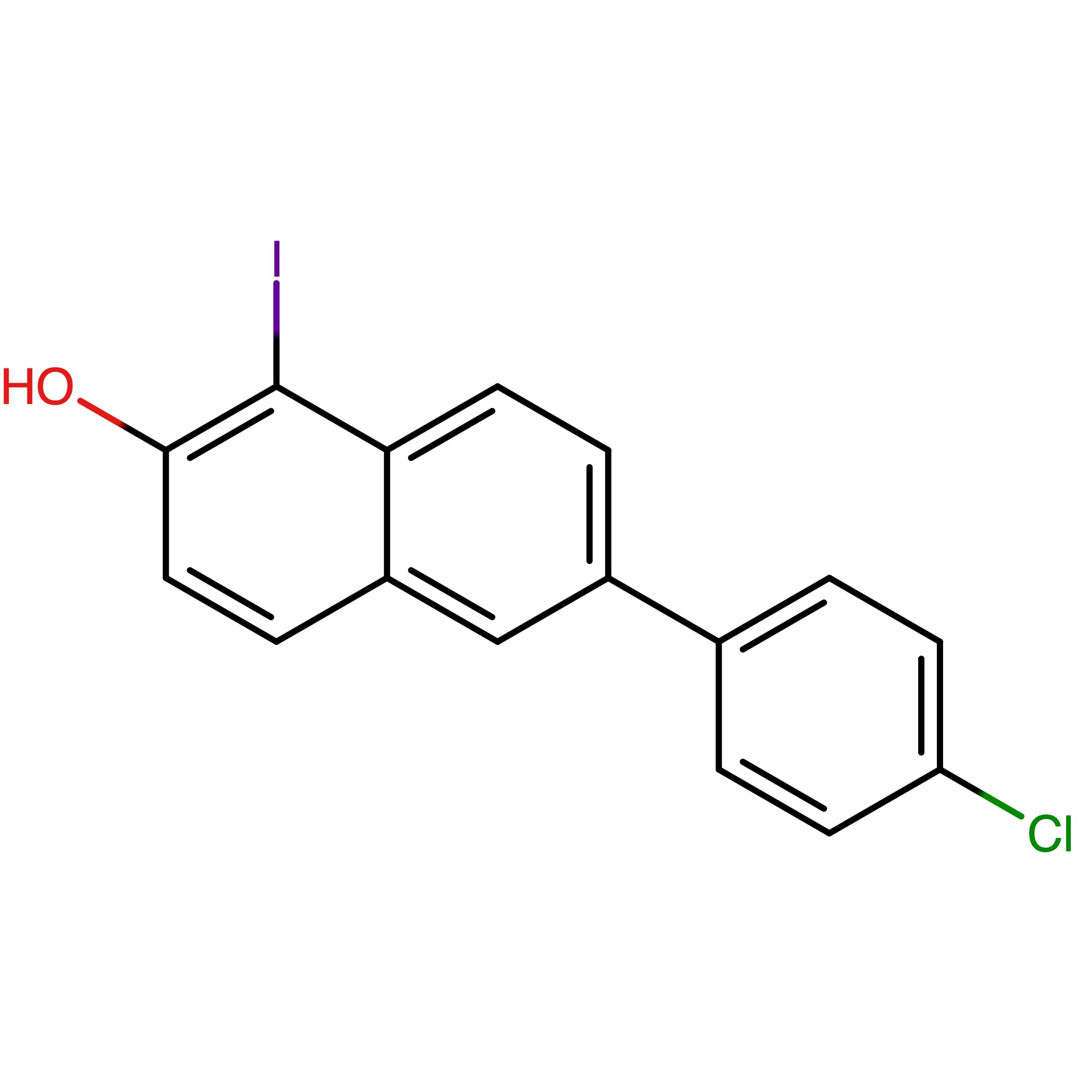 CAS 2301860-75-1 | 6-(4-Chlorophenyl)-1-iodonaphthalen-2-ol