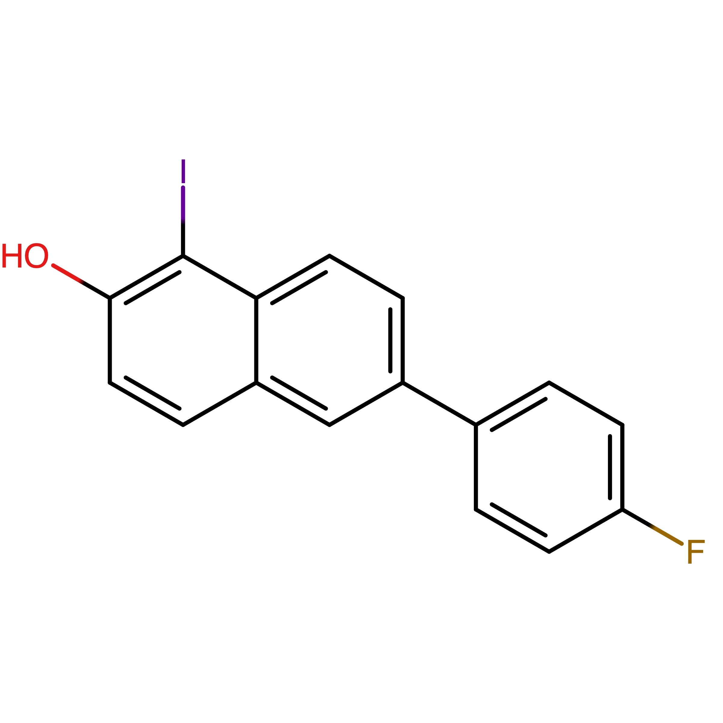 CAS 2241939-88-6 | 6-(4-Fluorophenyl)-1-iodonaphthalen-2-ol
