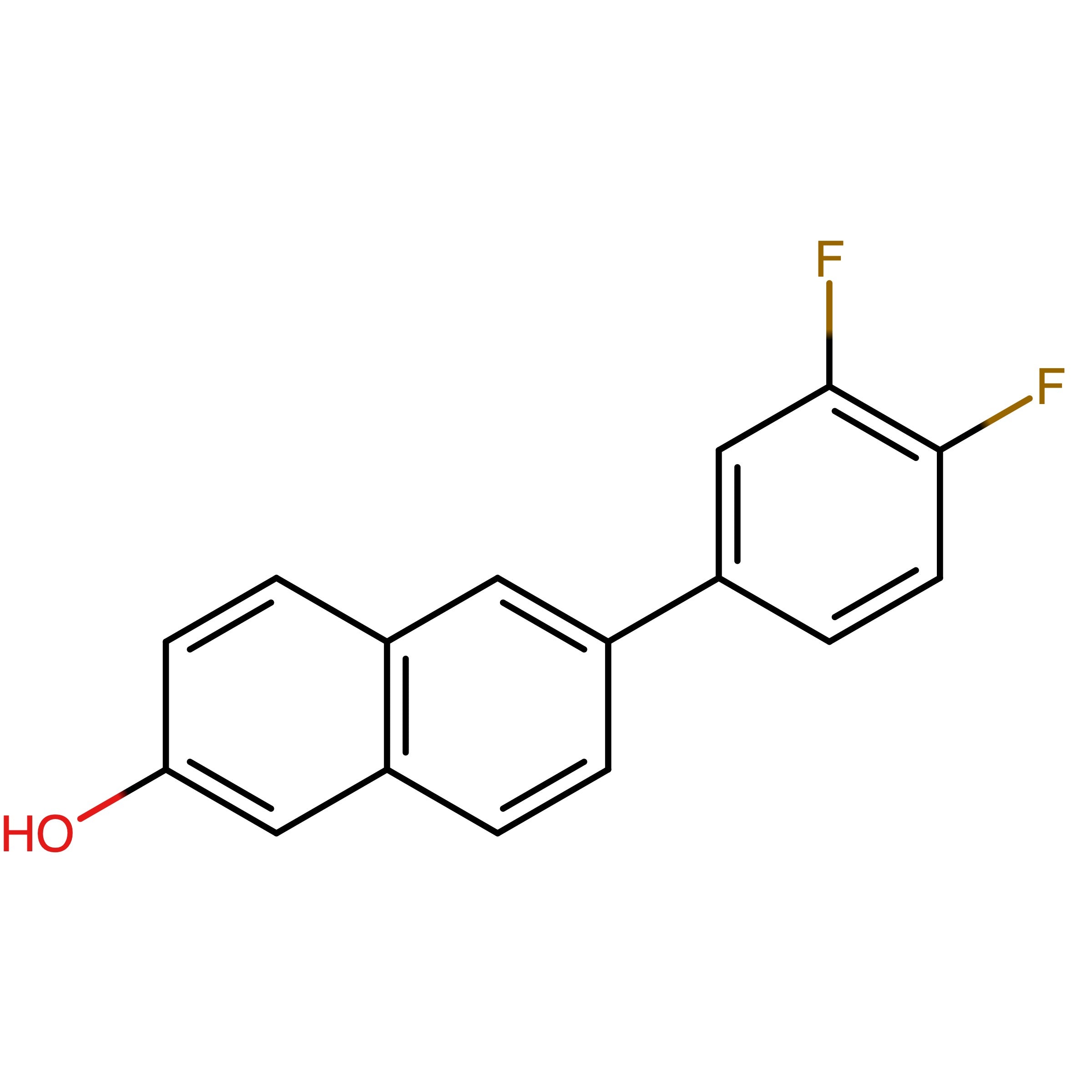 CAS 247924-57-8 | 6-(3,4-Difluorophenyl)naphthalen-2-ol