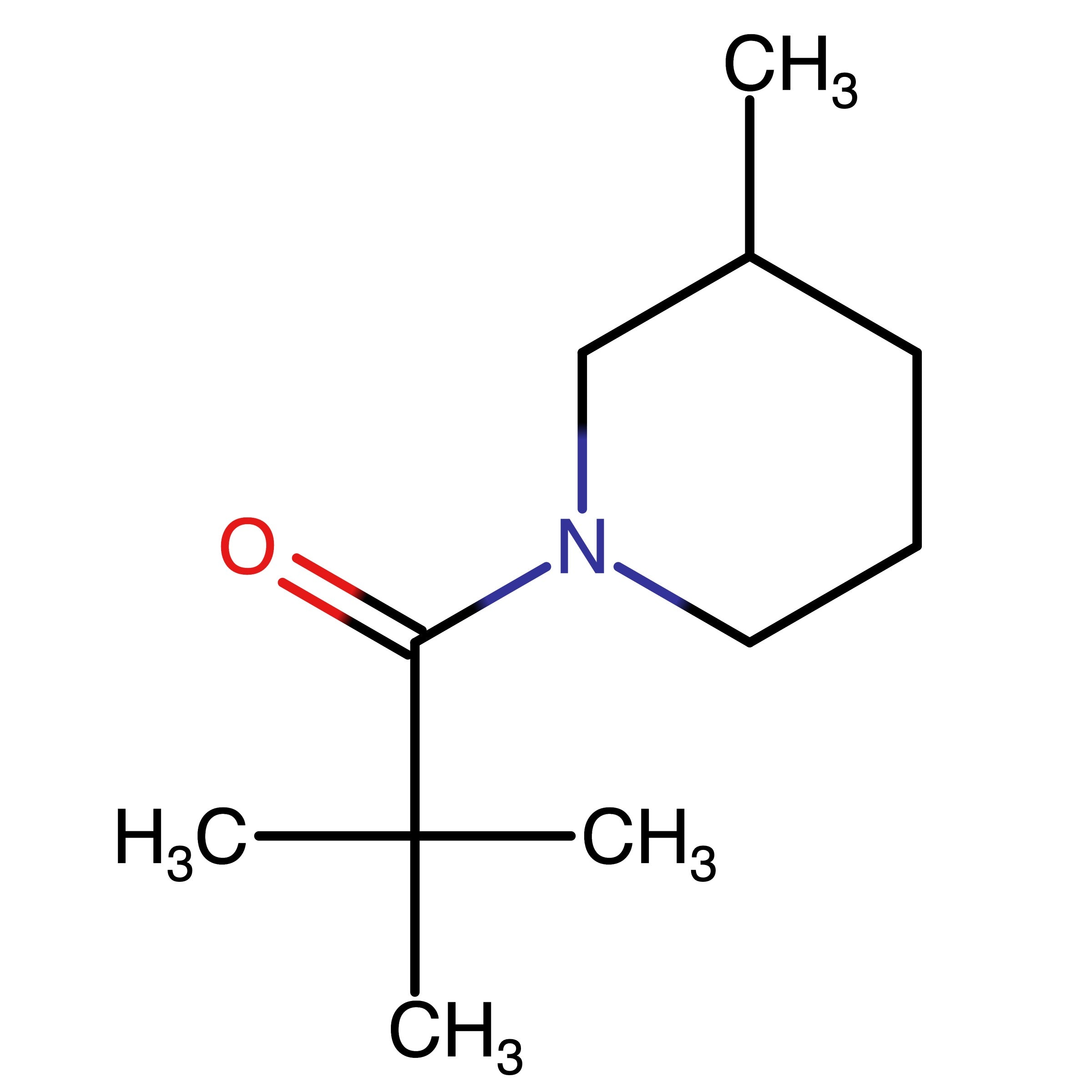 CAS 550315-46-3 | 2,2-Dimethyl-1-(3-methylpiperidin-1-yl)propan-1-one