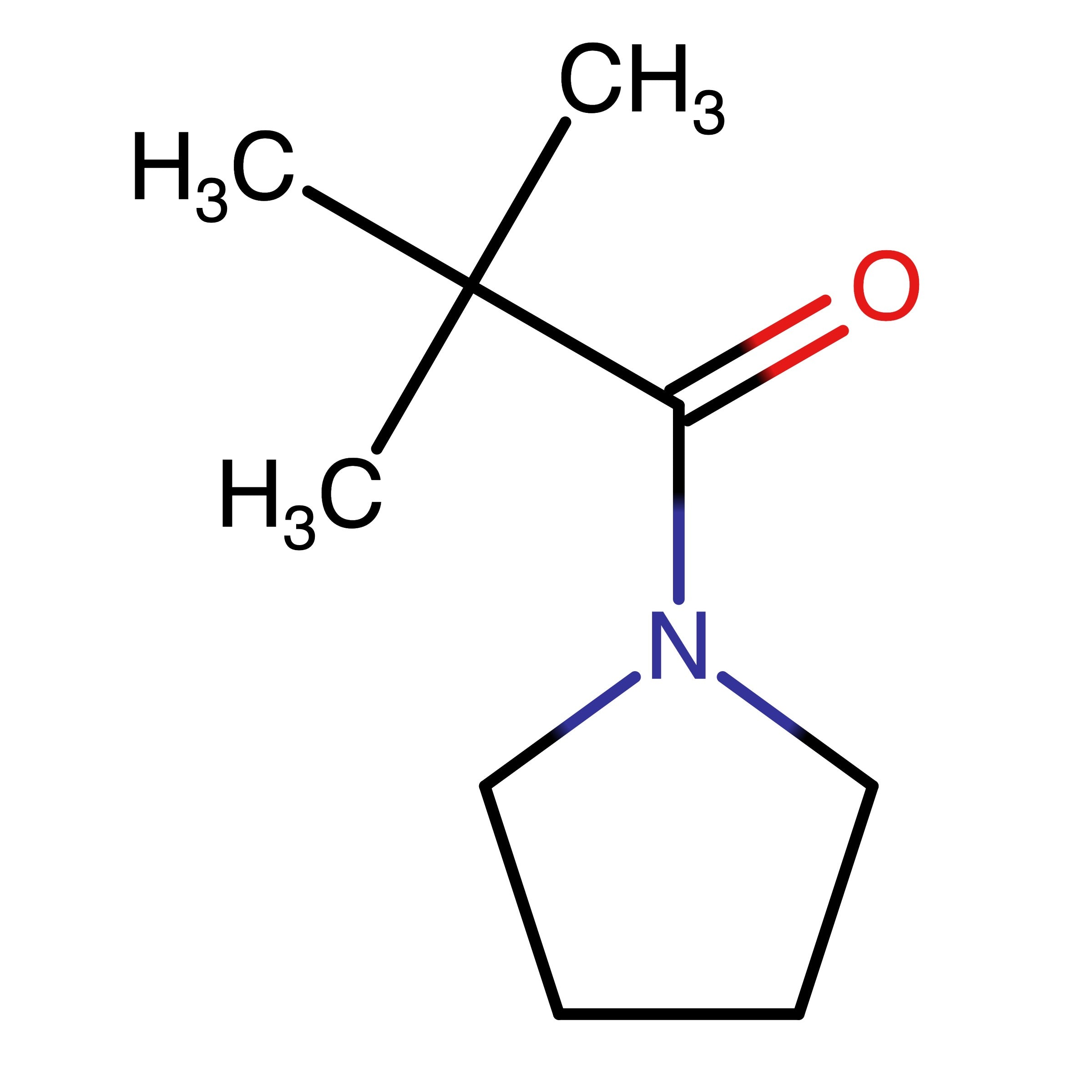 CAS 3389-55-7 | 2,2-Dimethyl-1-(pyrrolidin-1-yl)propan-1-one