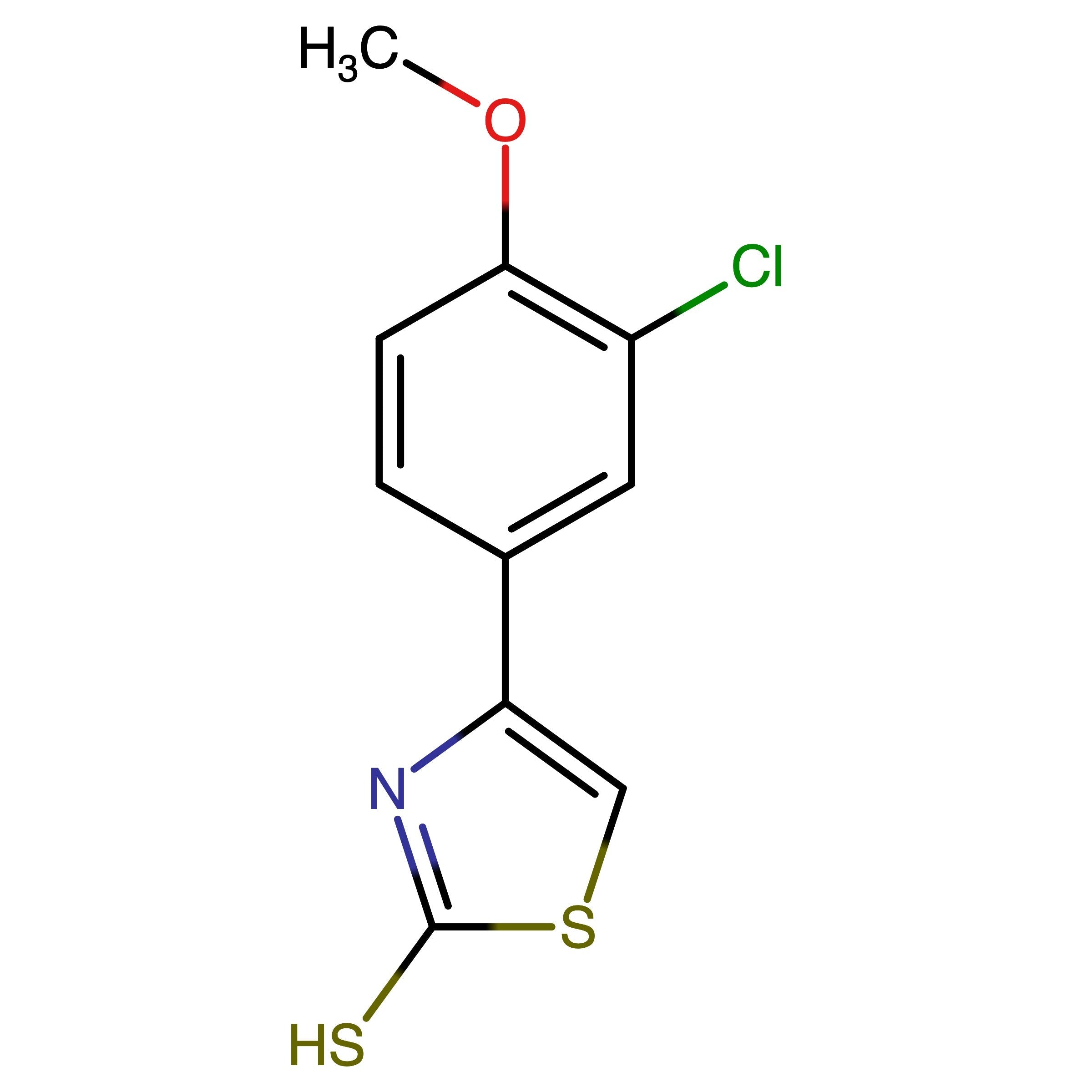 CAS 1368625-25-5 | 4-(3-Chloro-4-methoxyphenyl)thiazole-2-thiol
