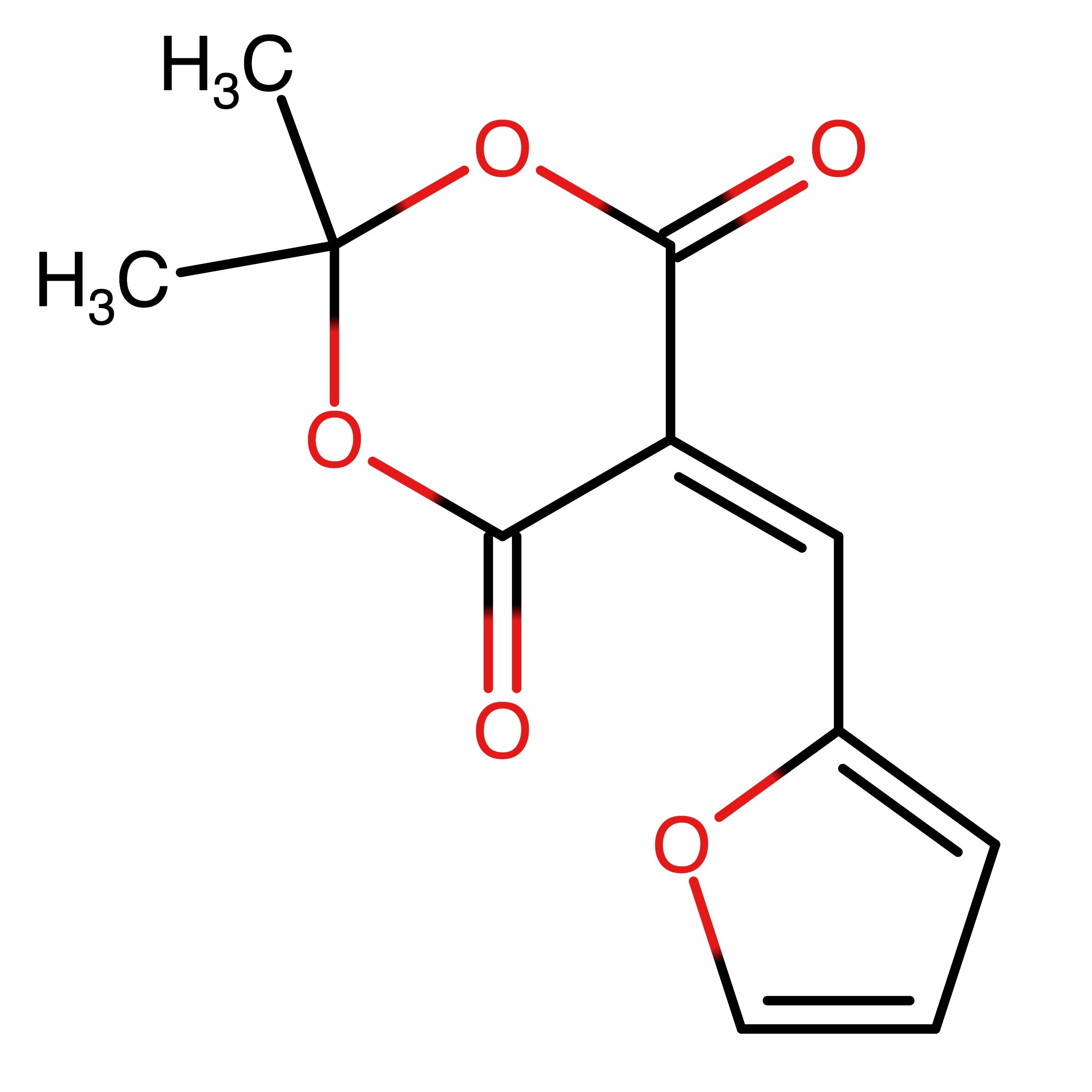 CAS 15875-49-7 | 5-(Furan-2-ylmethylene)-2,2-dimethyl-1,3-dioxane-4,6-dione