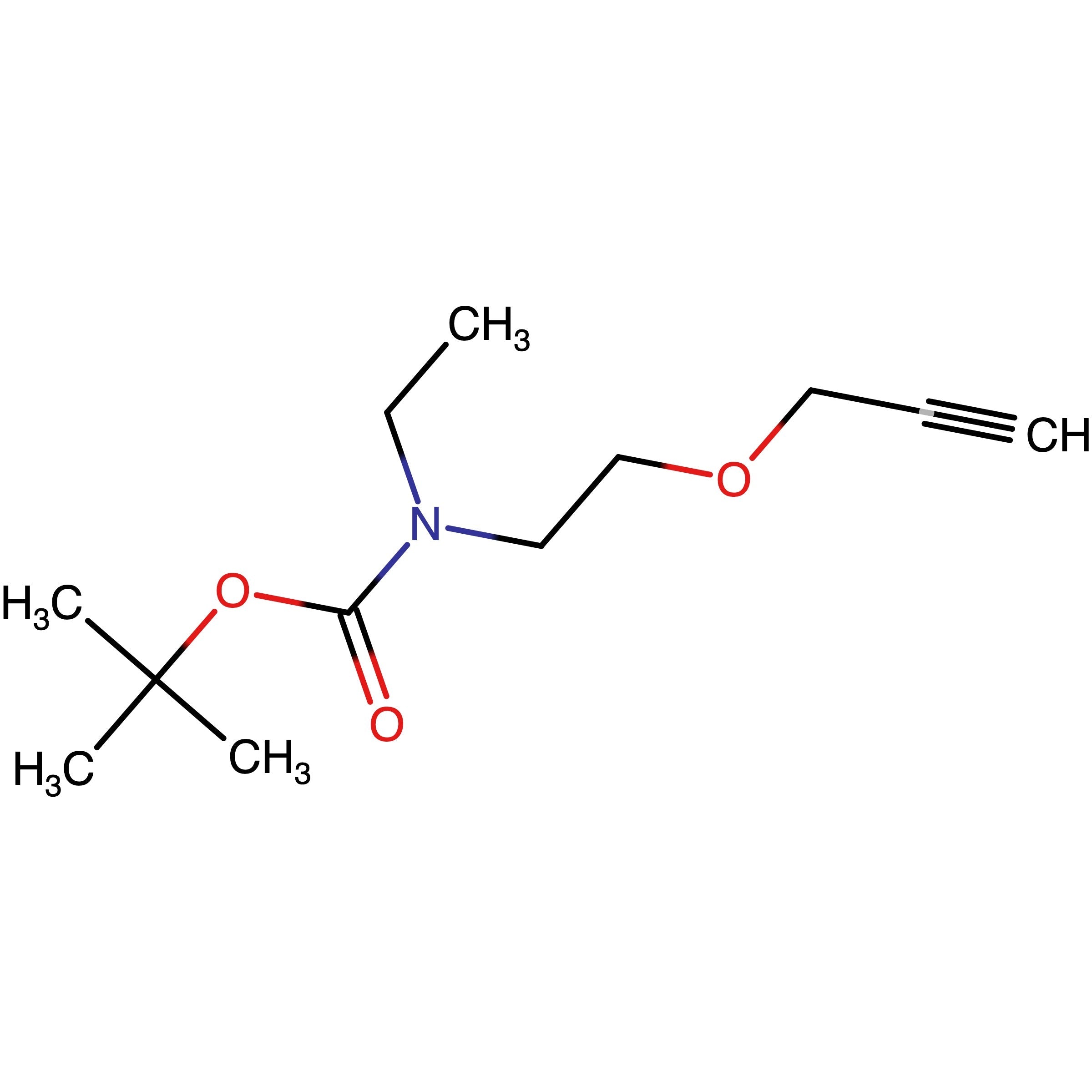 CAS 2923880-56-0 | tert-Butyl ethyl(2-(prop-2-yn-1-yloxy)ethyl)carbamate