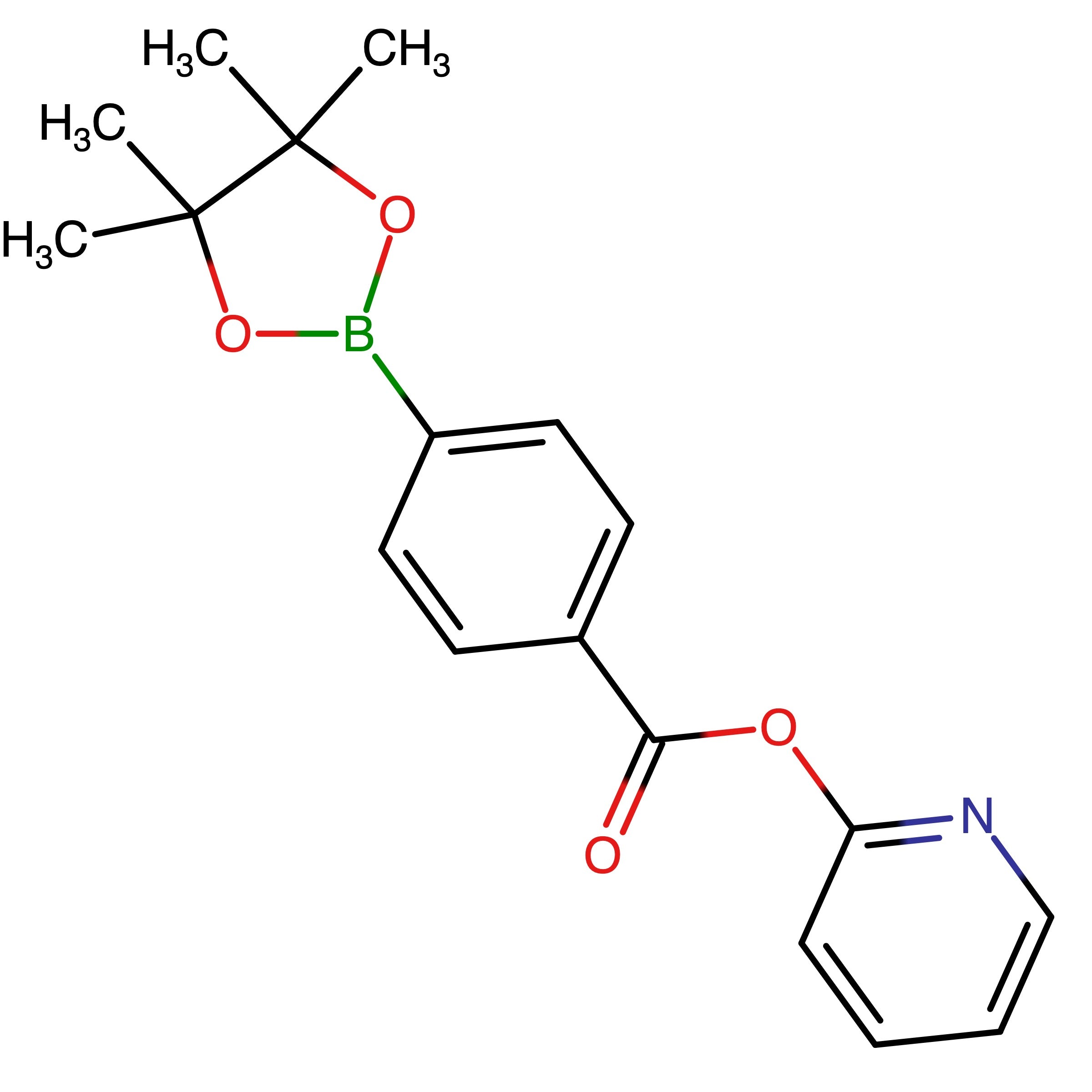 CAS 2755673-60-8 | Pyridin-2-yl 4-(4,4,5,5-tetramethyl-1,3,2-dioxaborolan-2-yl)benzoate