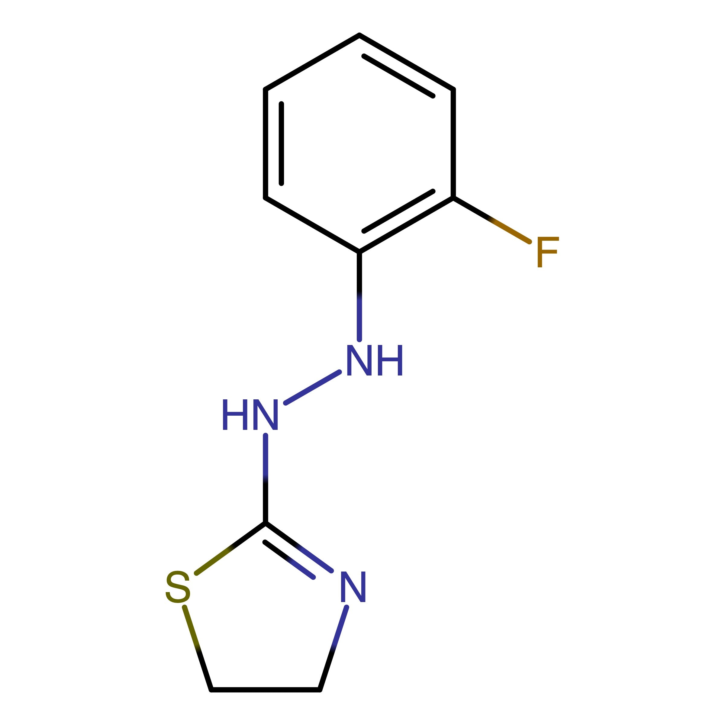 CAS 2922078-78-0 | 2-(2-(2-Fluorophenyl)hydrazineyl)-4,5-dihydrothiazole