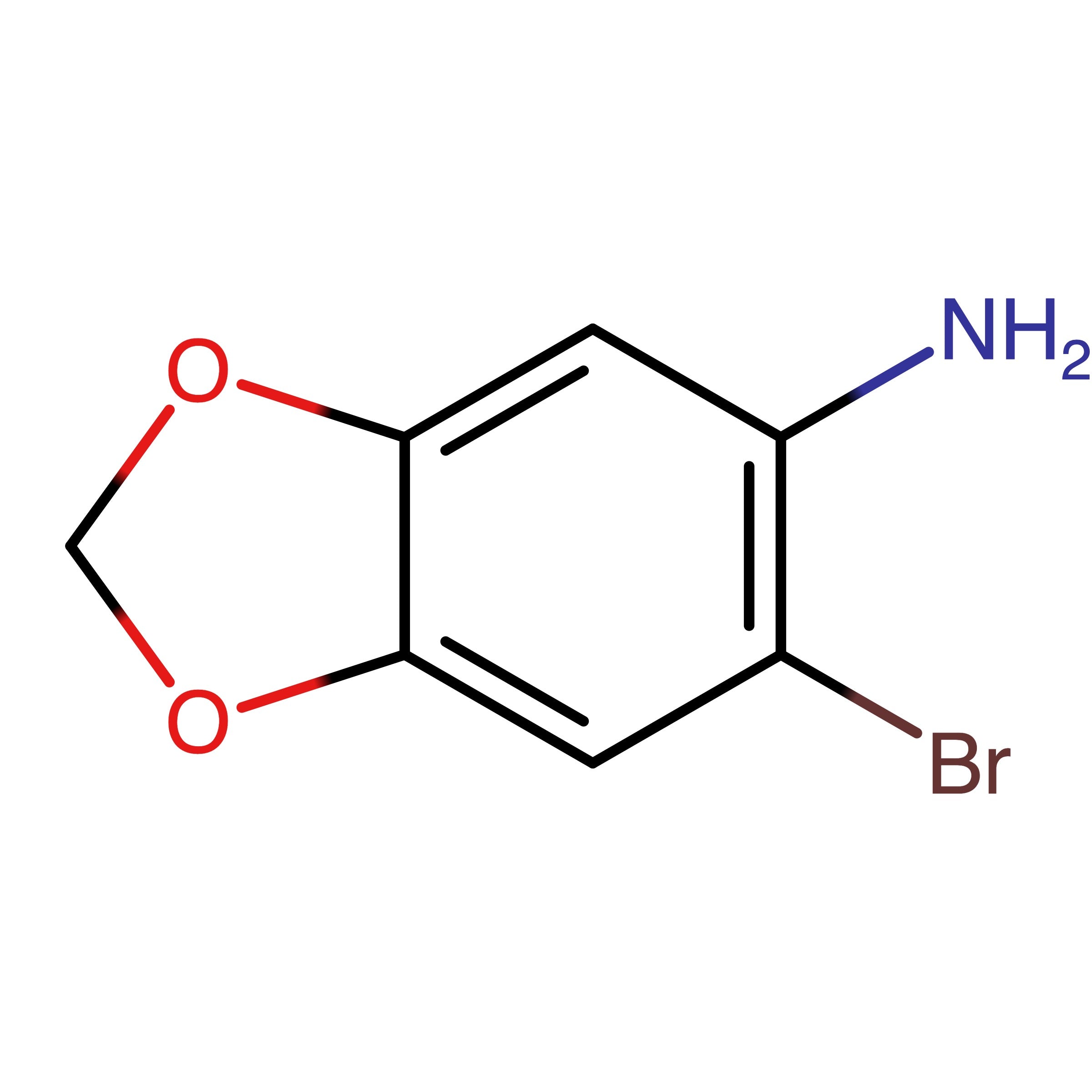 CAS 56251-58-2 | 6-Bromobenzo[d][1,3]dioxol-5-amine