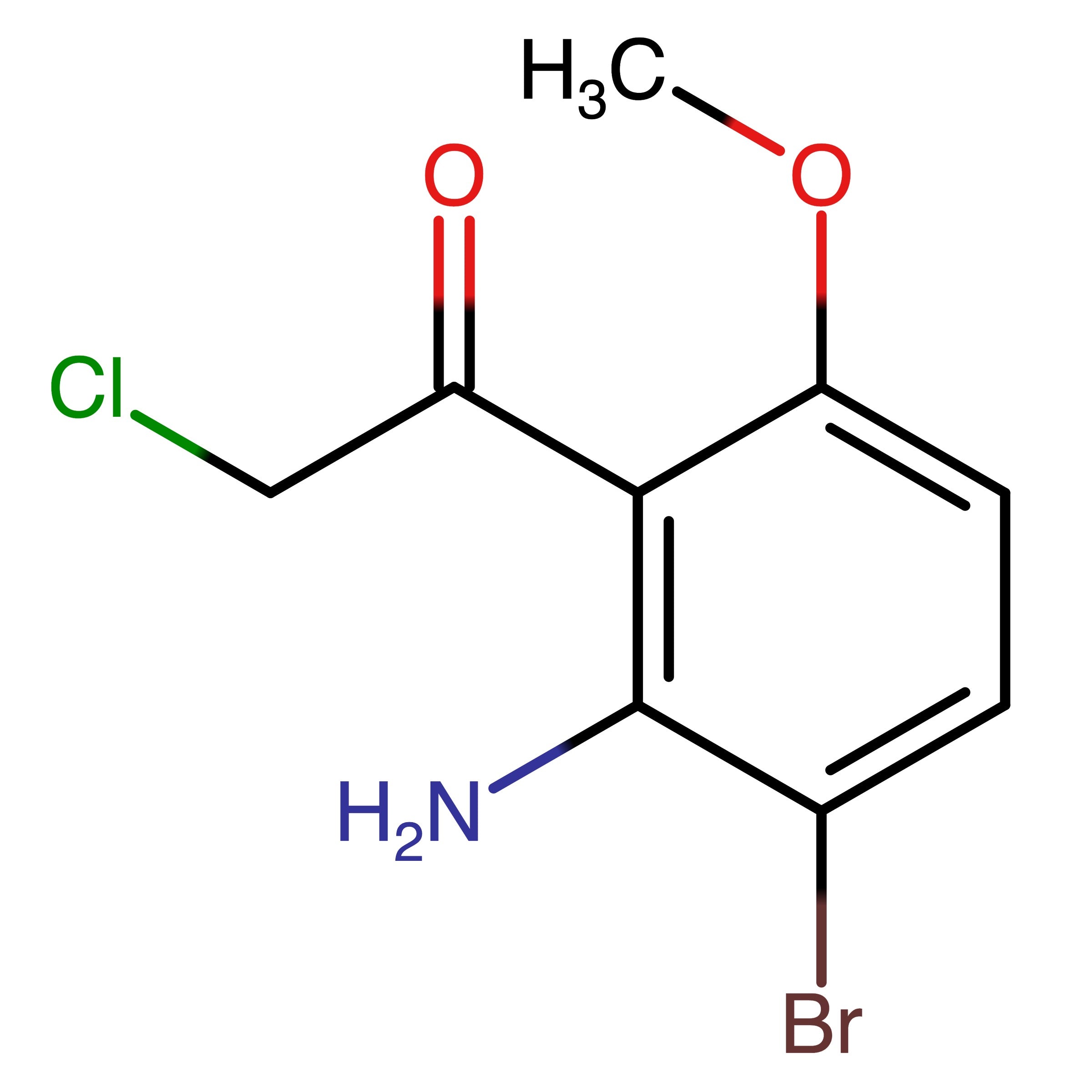 CAS 1549855-66-4 | 1-(2-Amino-3-bromo-6-methoxyphenyl)-2-chloroethan-1-one