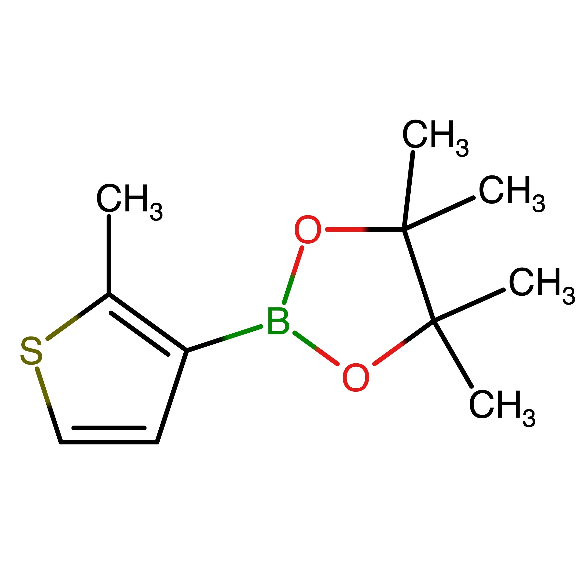 CAS 910553-12-7 | 2-Methylthiophene-3-boronic acid pinacol ester | MFCD09837623
