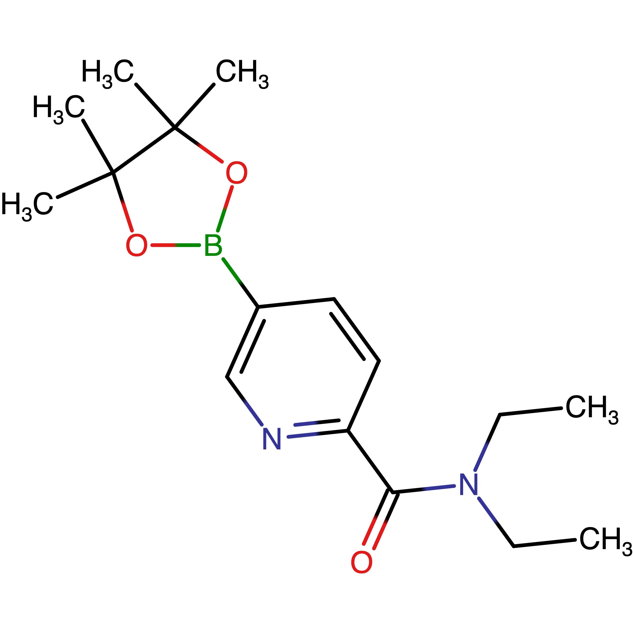 CAS 911227-46-8 | N,N-Diethyl-5-(4,4,5,5-tetramethyl-1,3,2-dioxaborolan-2-yl)picolinamide | MFCD07779179