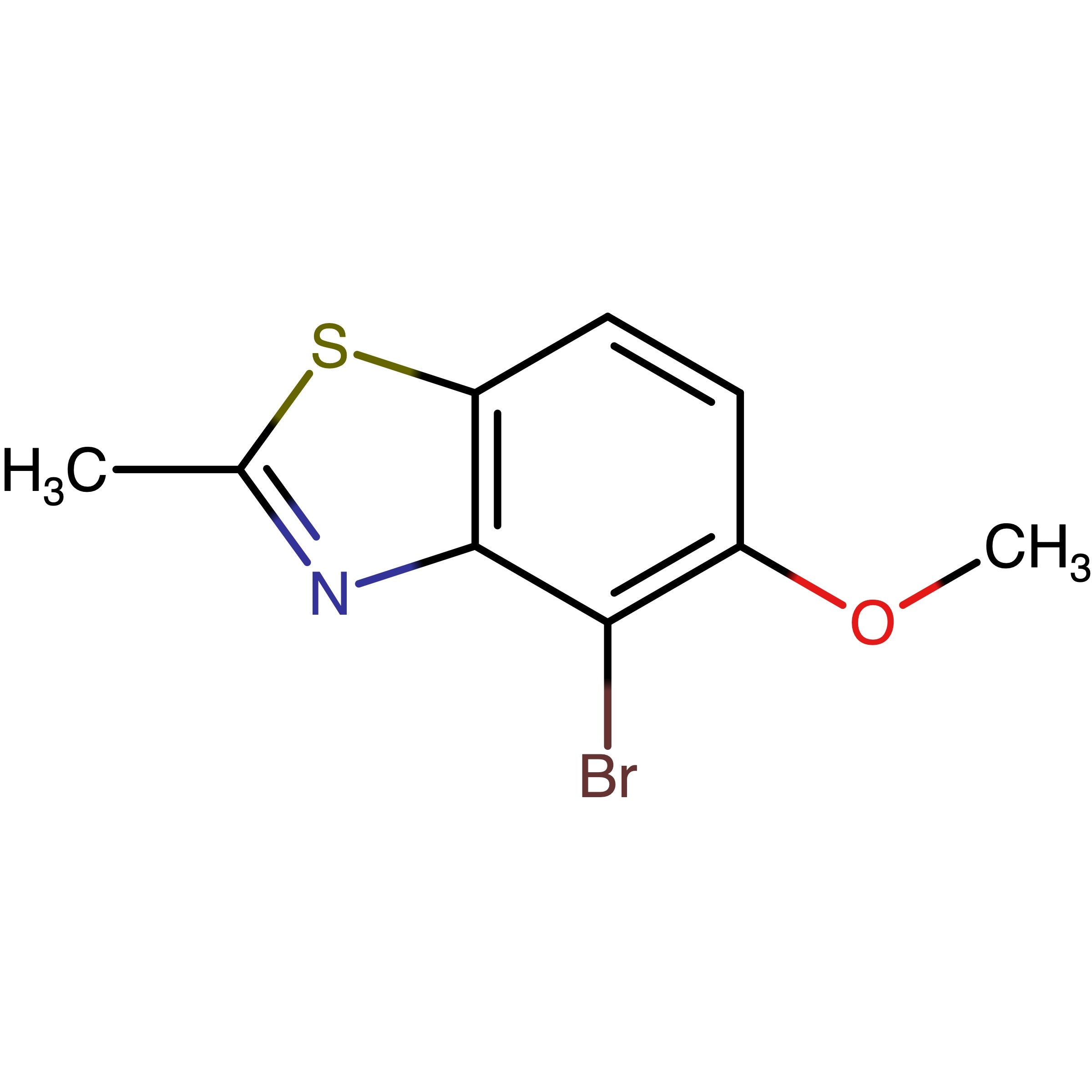 CAS 1549857-48-8 | 4-Bromo-5-methoxy-2-methylbenzo[d]thiazole
