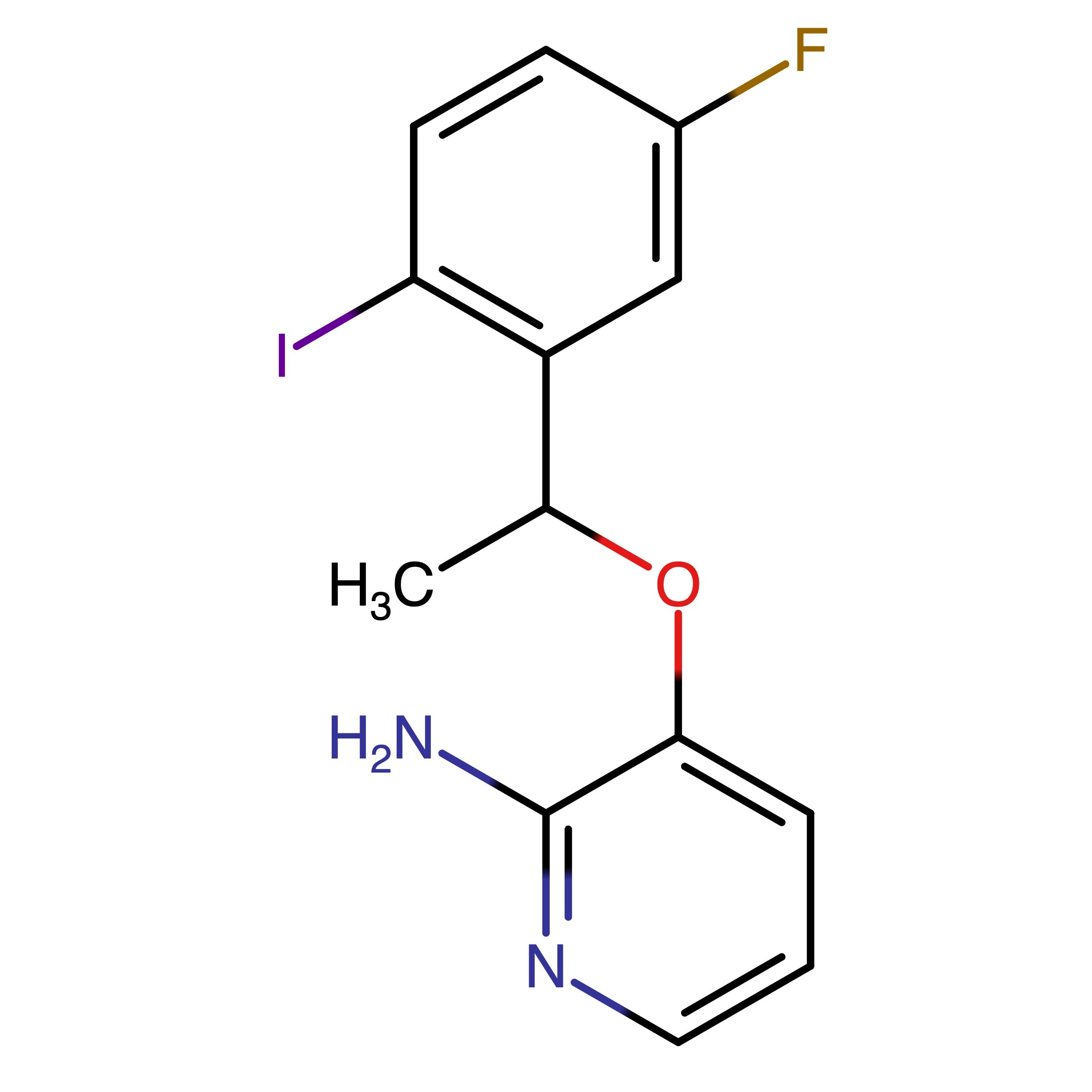 CAS 1454848-03-3 | 3-(1-(5-Fluoro-2-iodophenyl)ethoxy)pyridin-2-amine