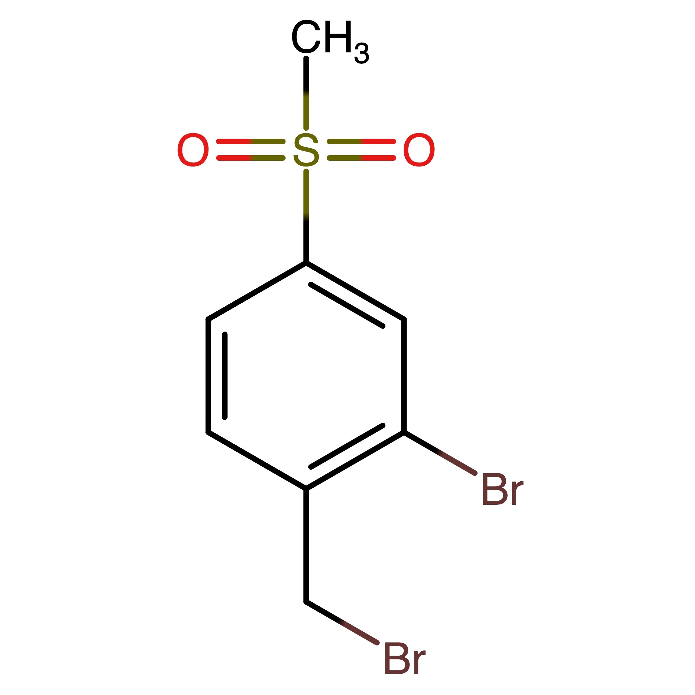 CAS 1454848-16-8 | 2-Bromo-1-(bromomethyl)-4-(methylsulfonyl)benzene
