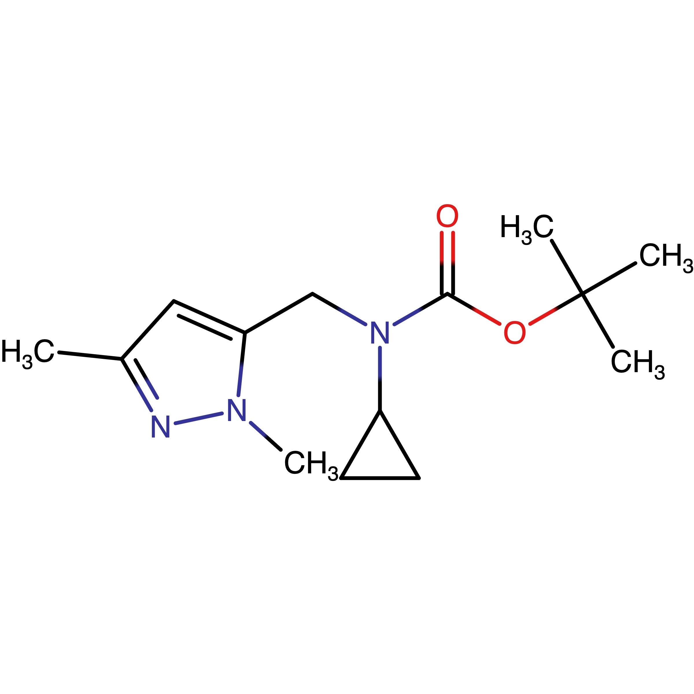 CAS 1454848-32-8 | tert-Butyl cyclopropyl((1,3-dimethyl-1H-pyrazol-5-yl)methyl)carbamate