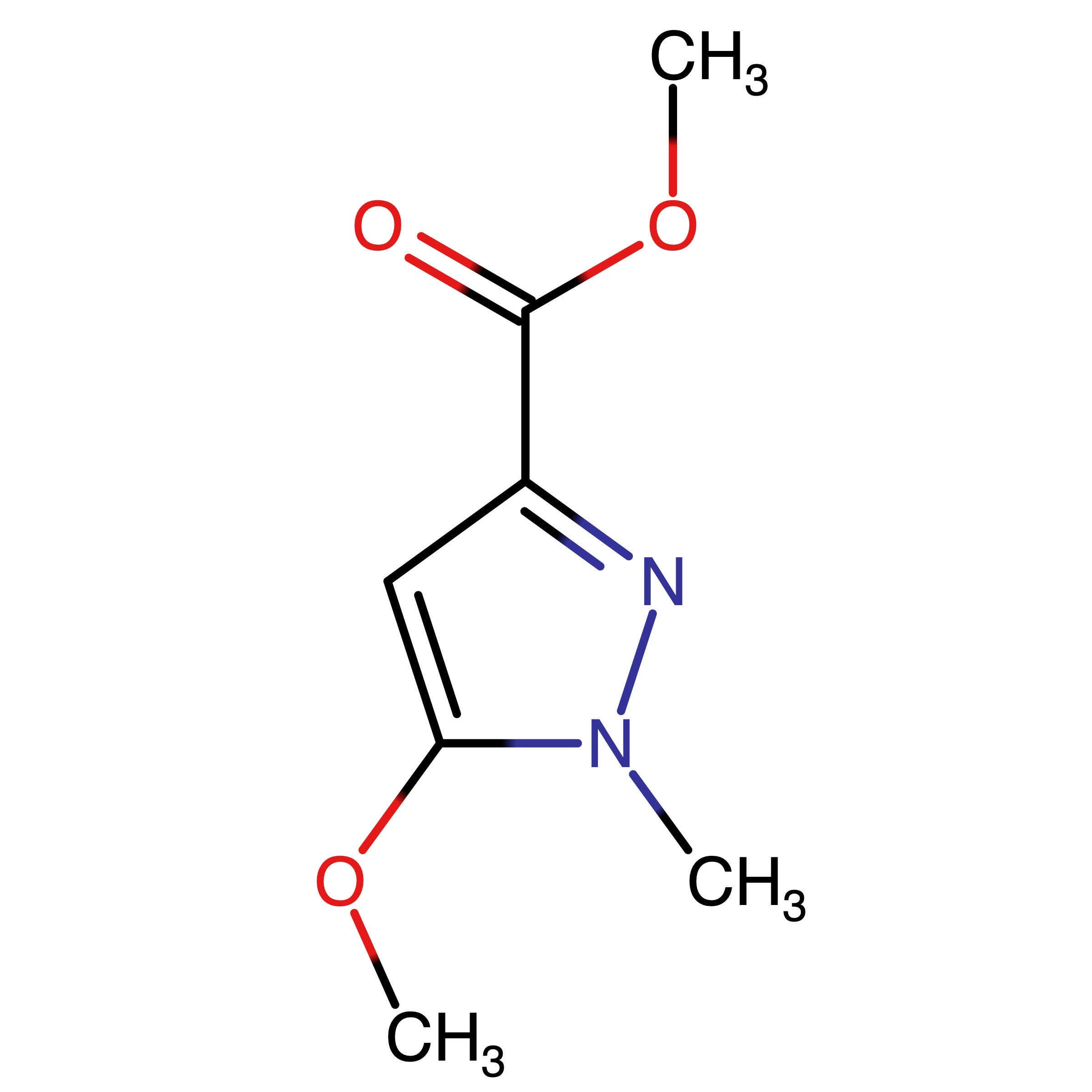 CAS 58364-91-3 | Methyl 5-methoxy-1-methyl-1H-pyrazole-3-carboxylate | MFCD29921919
