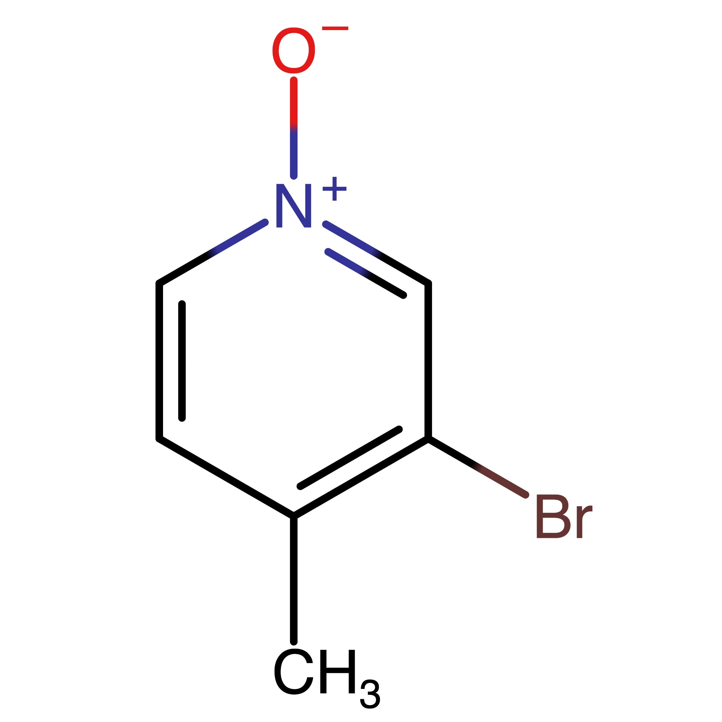 CAS 17117-15-6 | 3-Bromo-4-methylpyridine 1-oxide | MFCD00234173